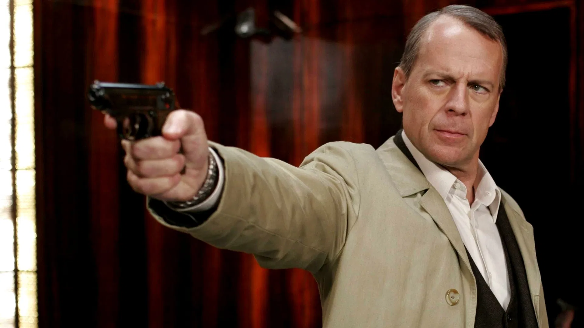 Şanslı Slevin filminden Bruce Willis..