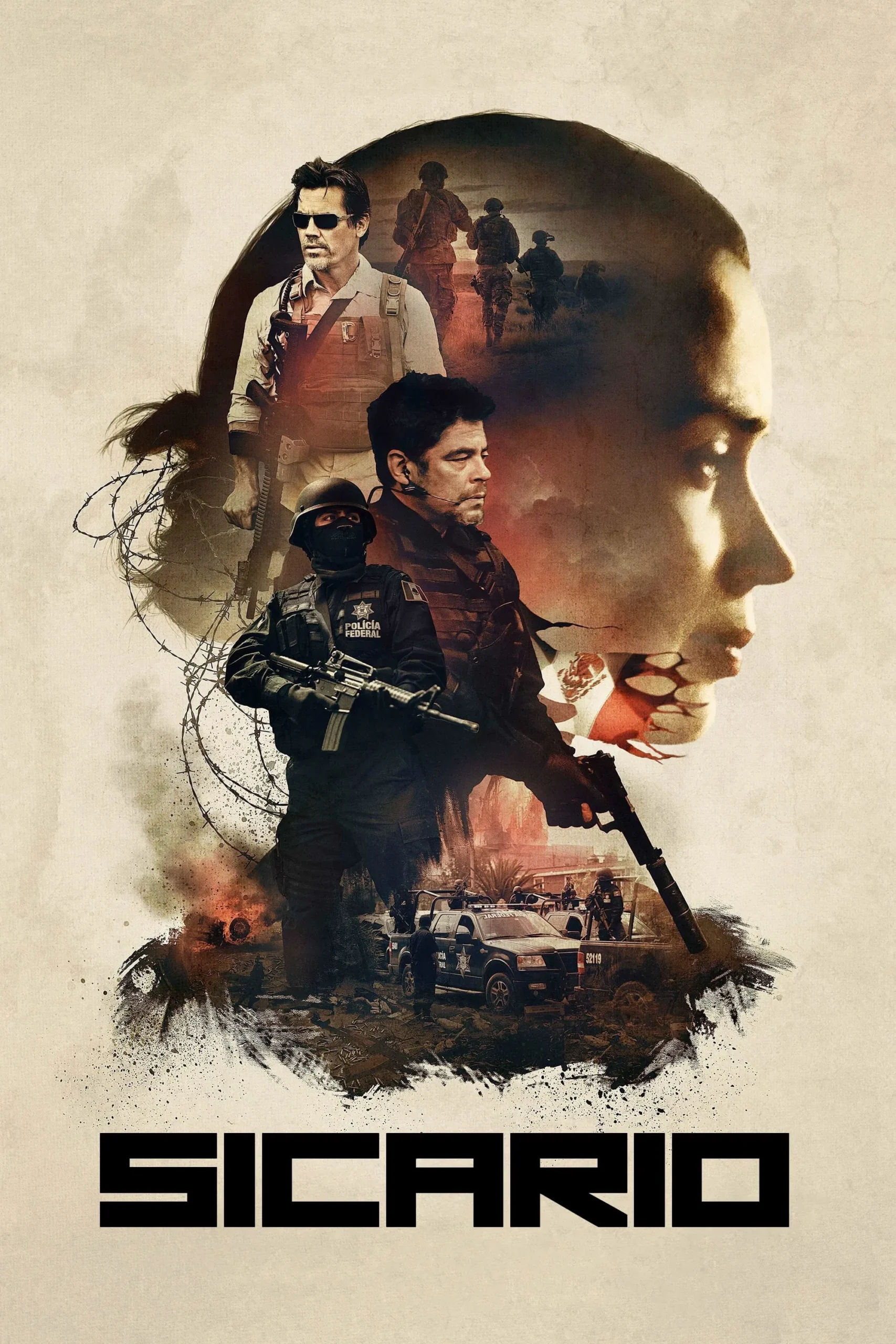 Sicario (2015) 2015, Aksiyon, Benicio Del Toro, Daniel Kaluuya, Denis Villeneuve, Dram, Emily Blunt, Gerilim, Gizem, Jeffrey Donovan, Jon Bernthal, Josh Brolin, Suç, Taylor Sheridan, Victor Garber
