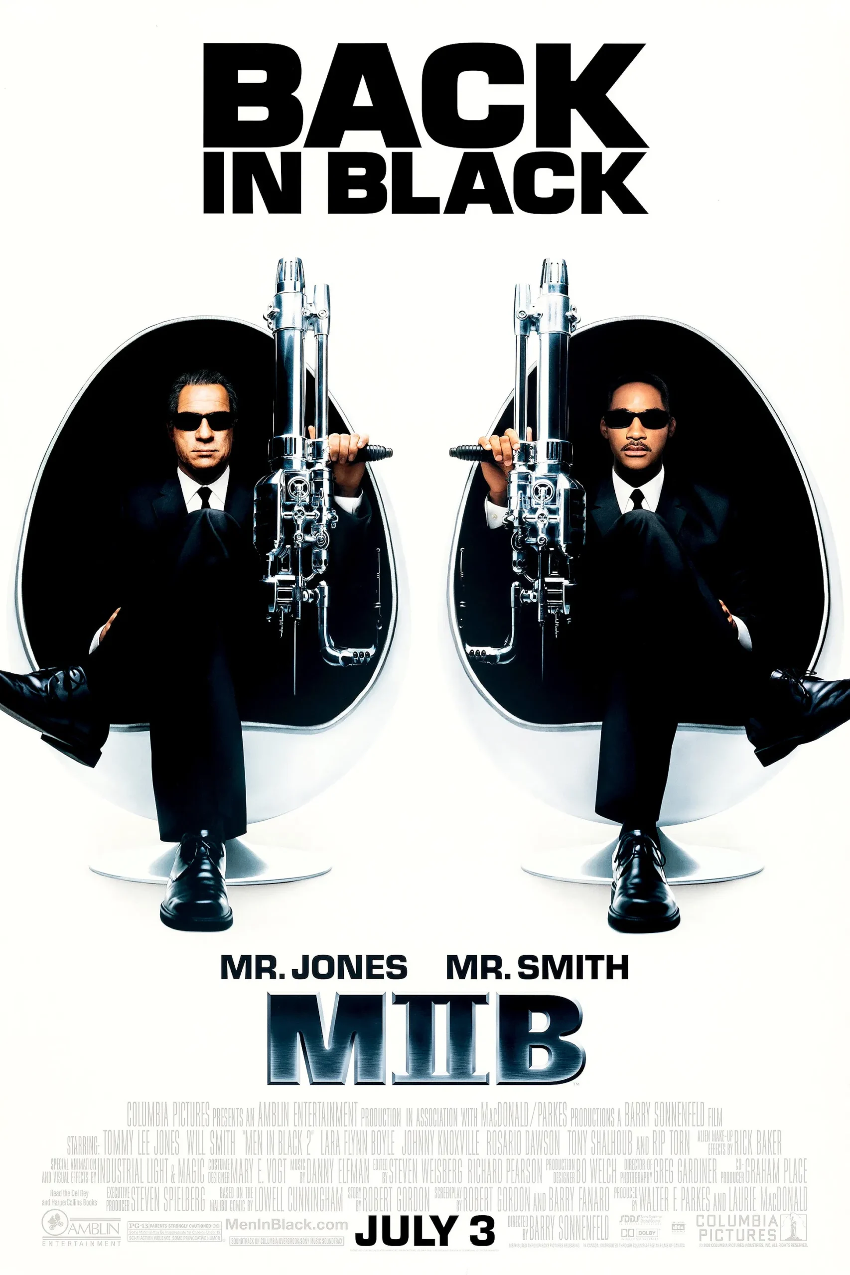Siyah Giyen Adamlar 2 - Men in Black 2 (2002) 6 Siyah Giyen Adamlar 2 - Men in Black 2 (2002) 2002, Aksiyon, Barry Fanaro, Barry Sonnenfeld, Bilim Kurgu, Gizem, Johnny Knoxville, Komedi, Lara Flynn Boyle, Lowell Cunningham, Macera, Rip Torn, Robert Gordon, Rosario Dawson, Tommy Lee Jones, Tony Shalhoub, Will Smith