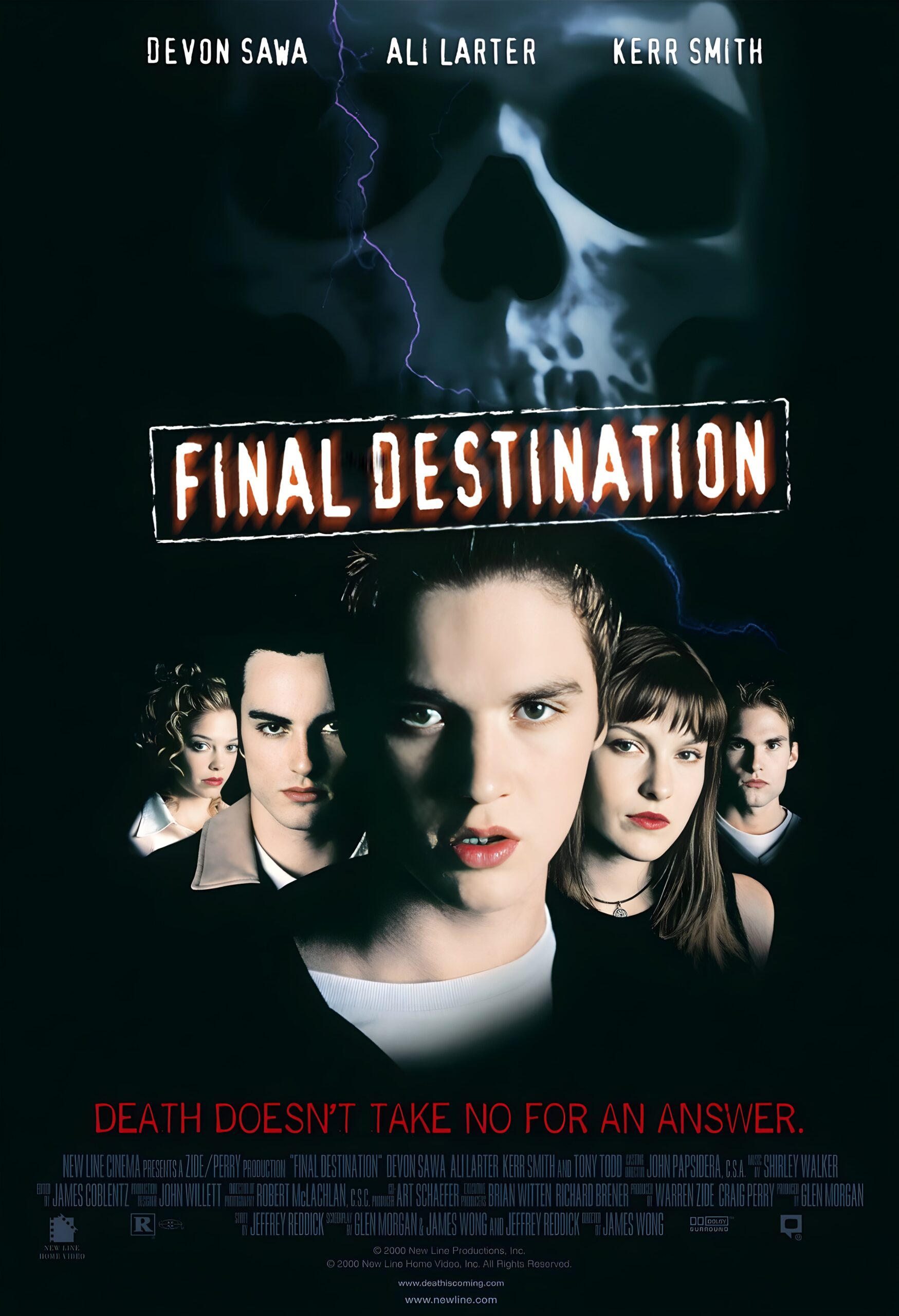 Son Durak - Final Destination (2000) 2000, Ali Larter, Devon Sawa, Gerilim, Glenn Morgan, James Wong, Jeffrey Reddick, Kerr Smith, Korku