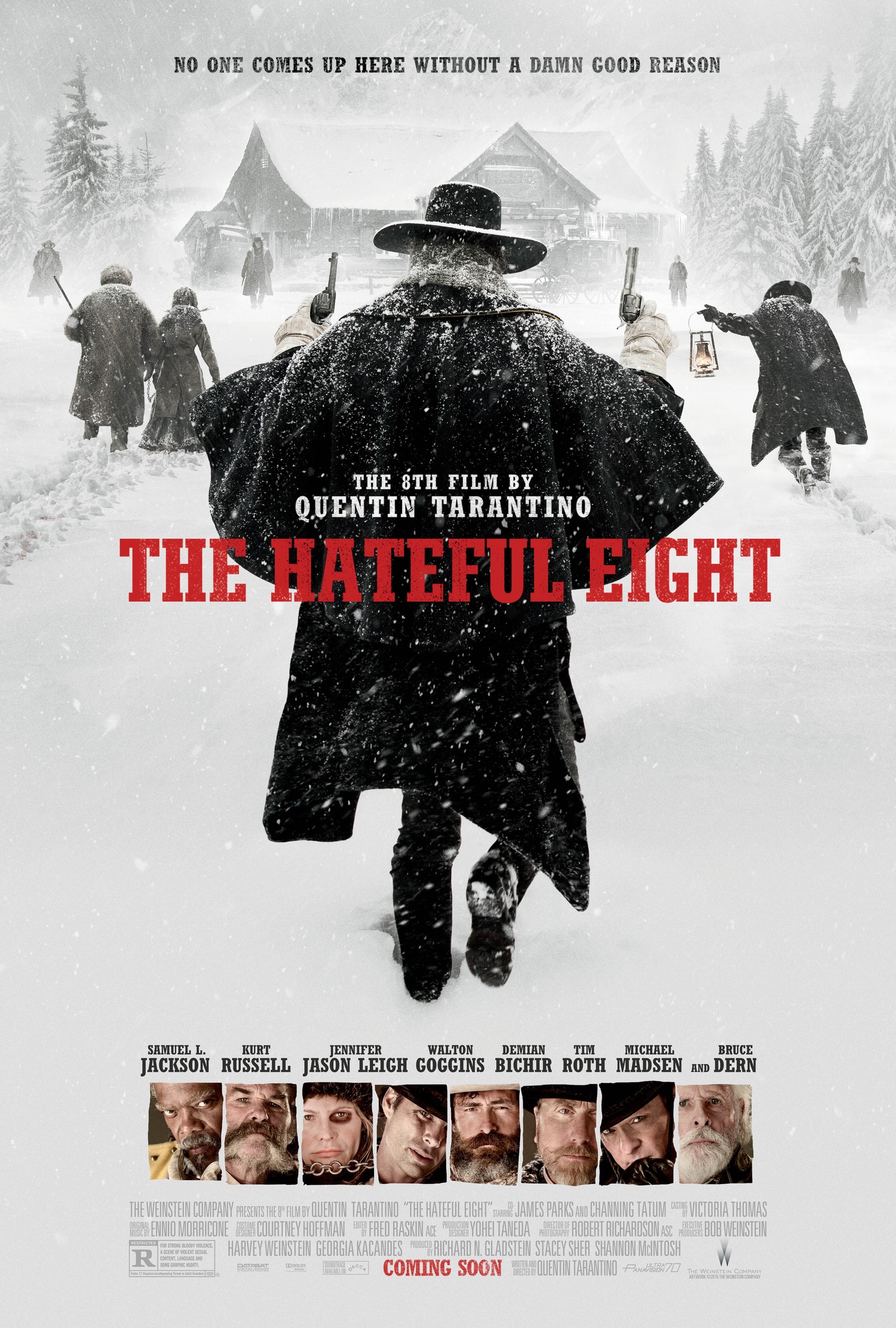 The Hateful Eight (2015) 8 The Hateful Eight (2015) 2015, Dram, Gerilim, Gizem, Jennifer Jason Leigh, Kurt Russell, Quentin Tarantino, Samuel L. Jackson, Suç, Western