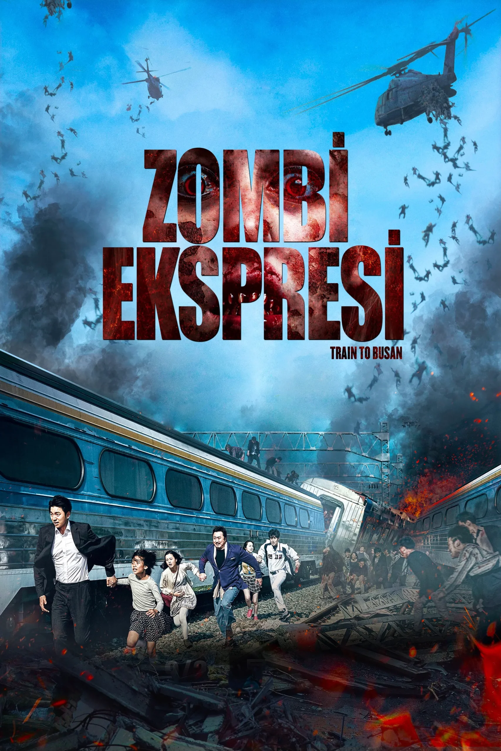 Zombi Ekspresi - Train to Busan (2016) 9 Zombi Ekspresi filminin afişidir.