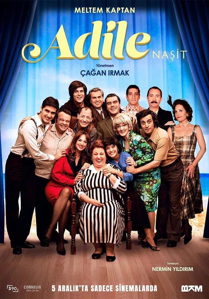 Adile Naşit (2025) yerli filmi için hazırlanan başarılı afiş.