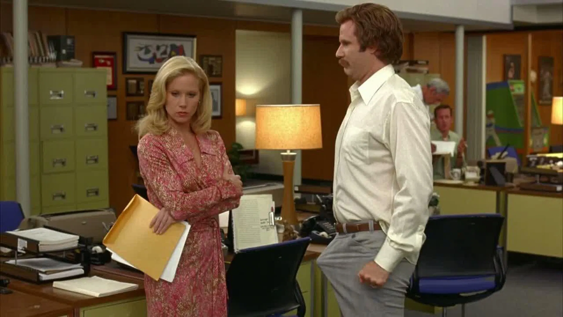Anchorman: O Bir Efsane filminden güzel bir fotoğraf.