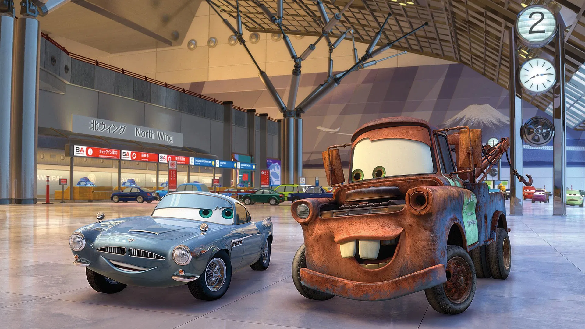 Arabalar 2 - Cars 2 (2011) 2011, Animasyon, Ben Queen, Bradford Lewis, Eddie Izzard, Emily Mortimer, John Lasseter, John Turturro, Komedi, Larry the Cable Guy, Macera, Michael Caine, Owen Wilson, Spor, Suç