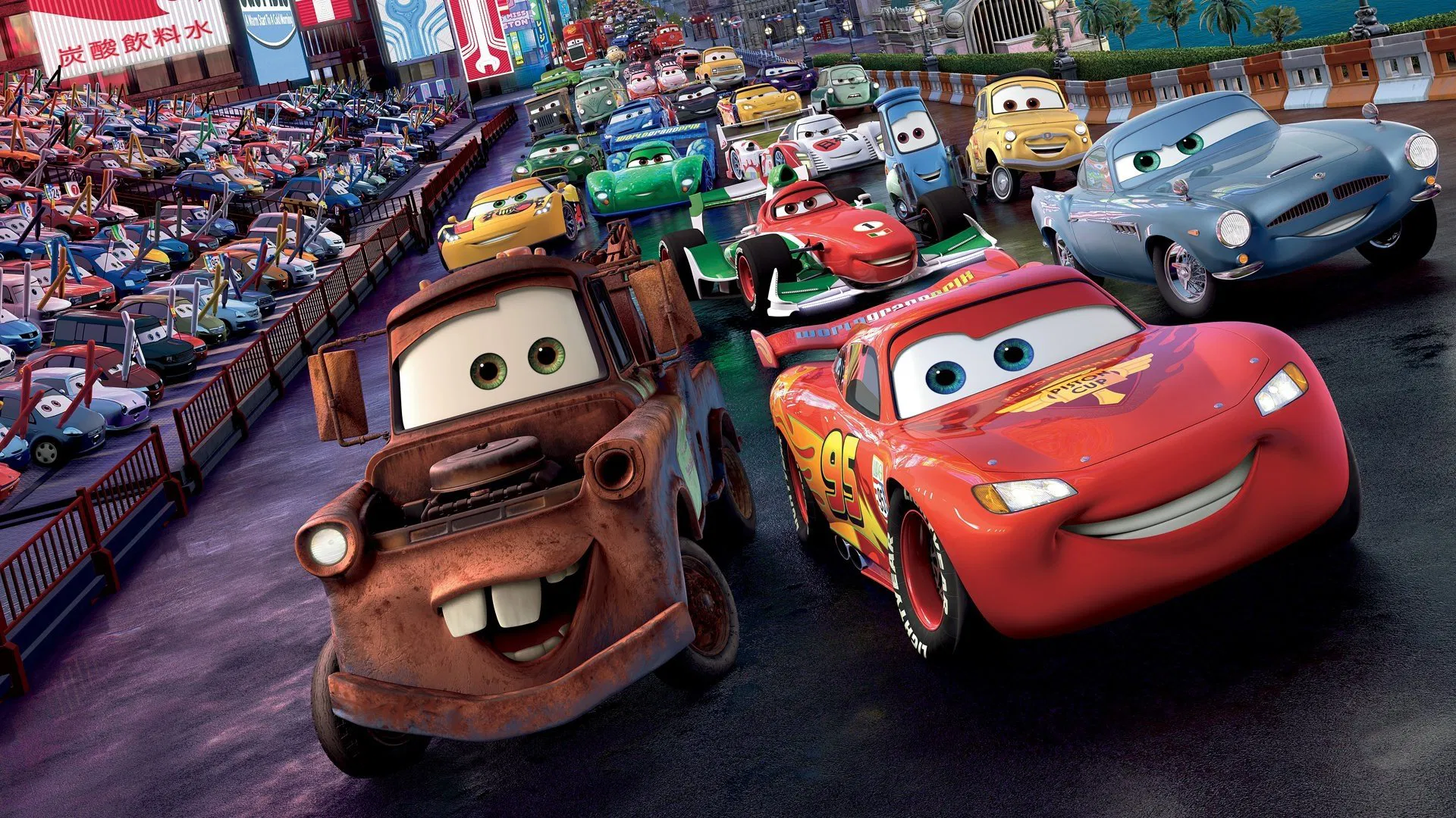 Arabalar 2 - Cars 2 filminden bir fotoğraf.