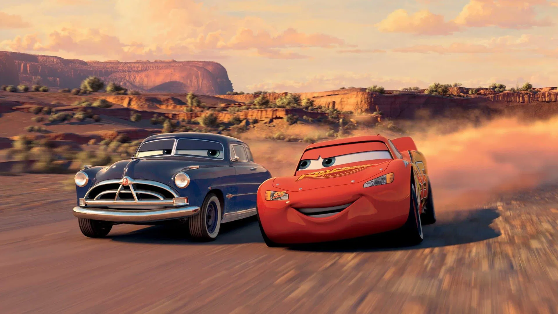 Arabalar - Cars (2006) 2006, Aile, Animasyon, Bonnie Hunt, Cheech Marin, Dan Fogelman, Guido Quaroni, Joe Ranft, John Lasseter, Komedi, Larry the Cable Guy, Macera, Owen Wilson, Paul Newman, Spor, Tony Shalhoub