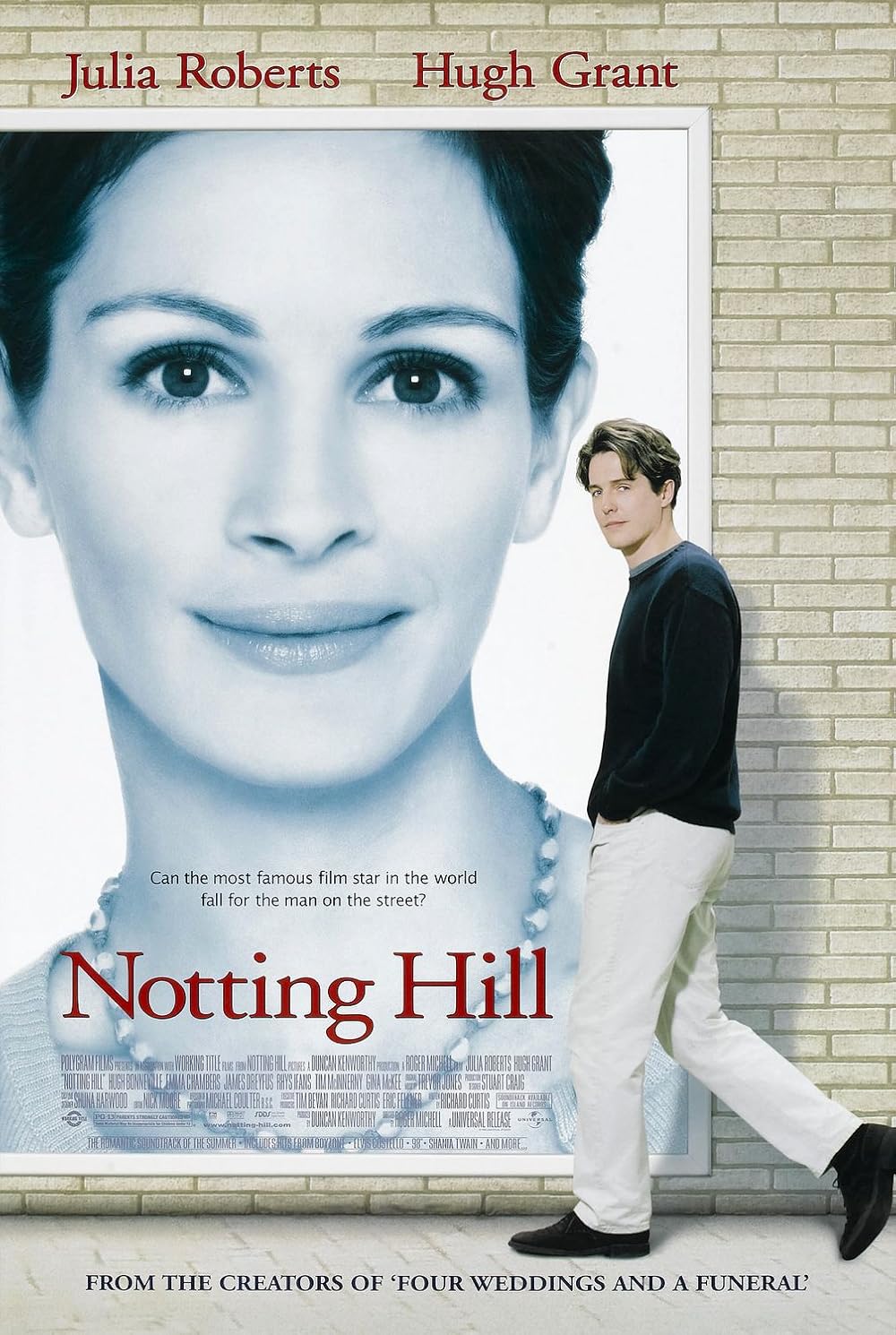 Aşk Engel Tanımaz - Notting Hill (1999) 7 Aşk Engel Tanımaz - Notting Hill (1999) 1999, Dram, Henry Goodman, Hugh Grant, James Dreyfus, Julia Roberts, Komedi, Rhys Ifans, Richard Curtis, Richard McCabe, Roger Frost, Roger Michell, Romantik