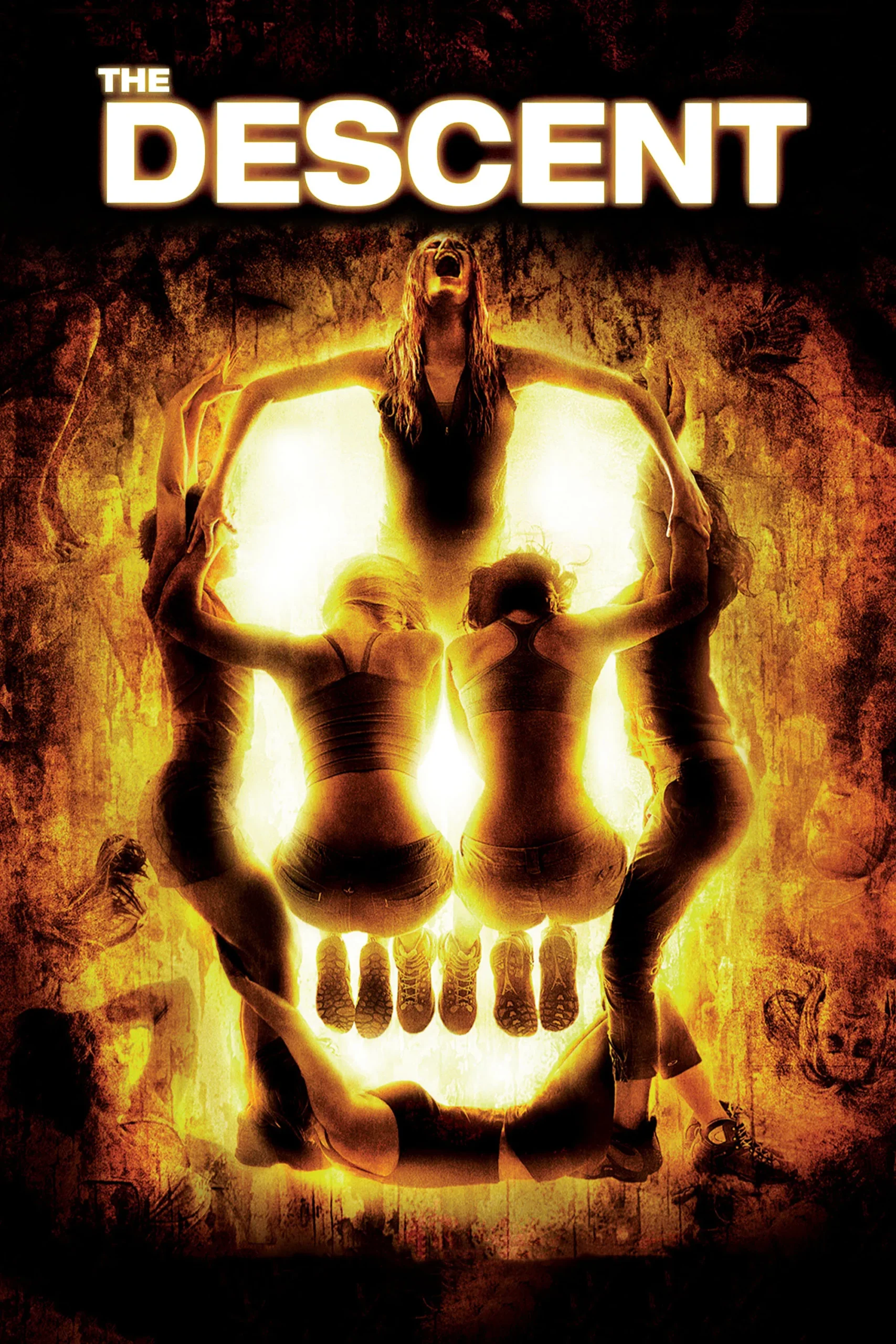 Cehenneme Bir Adım - The Descent (2005) filminin afişidir.