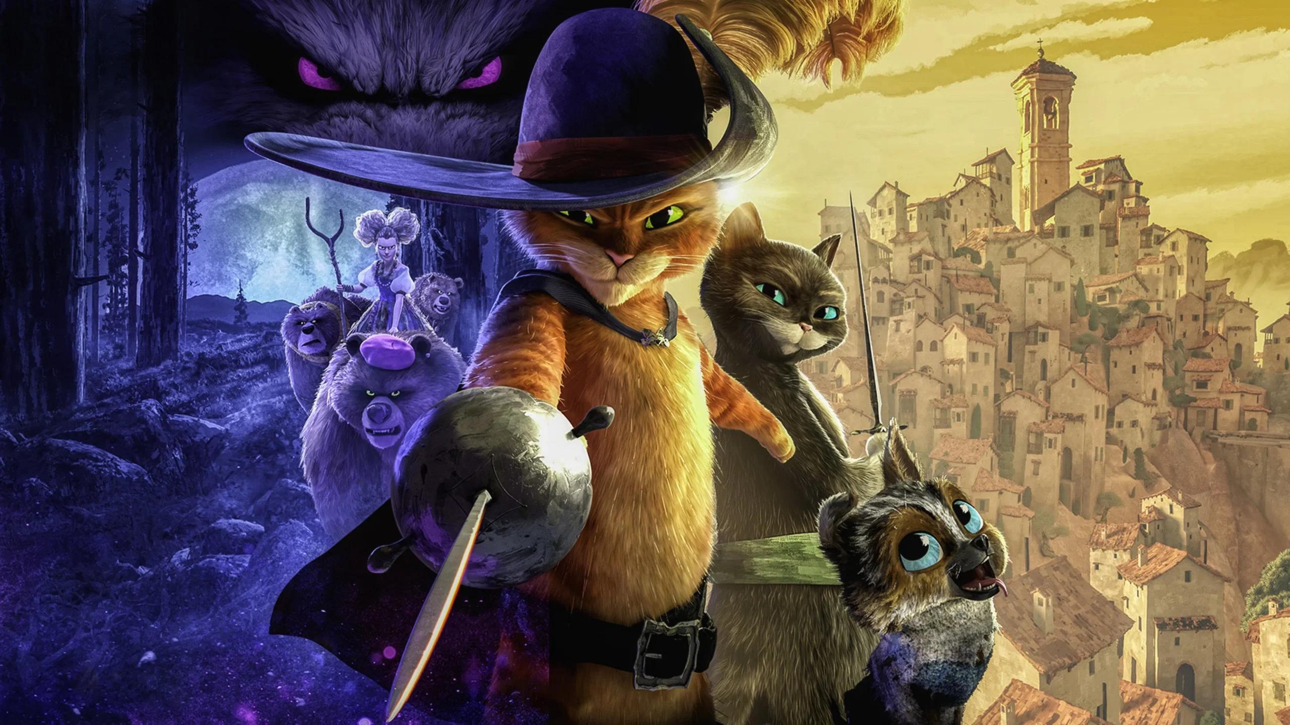 Çizmeli Kedi 2: Son Dilek - Puss in Boots: The Last Wish (2022) 2 Çizmeli Kedi 2 filmi için hazırlanan güzel bir fotoğraf.