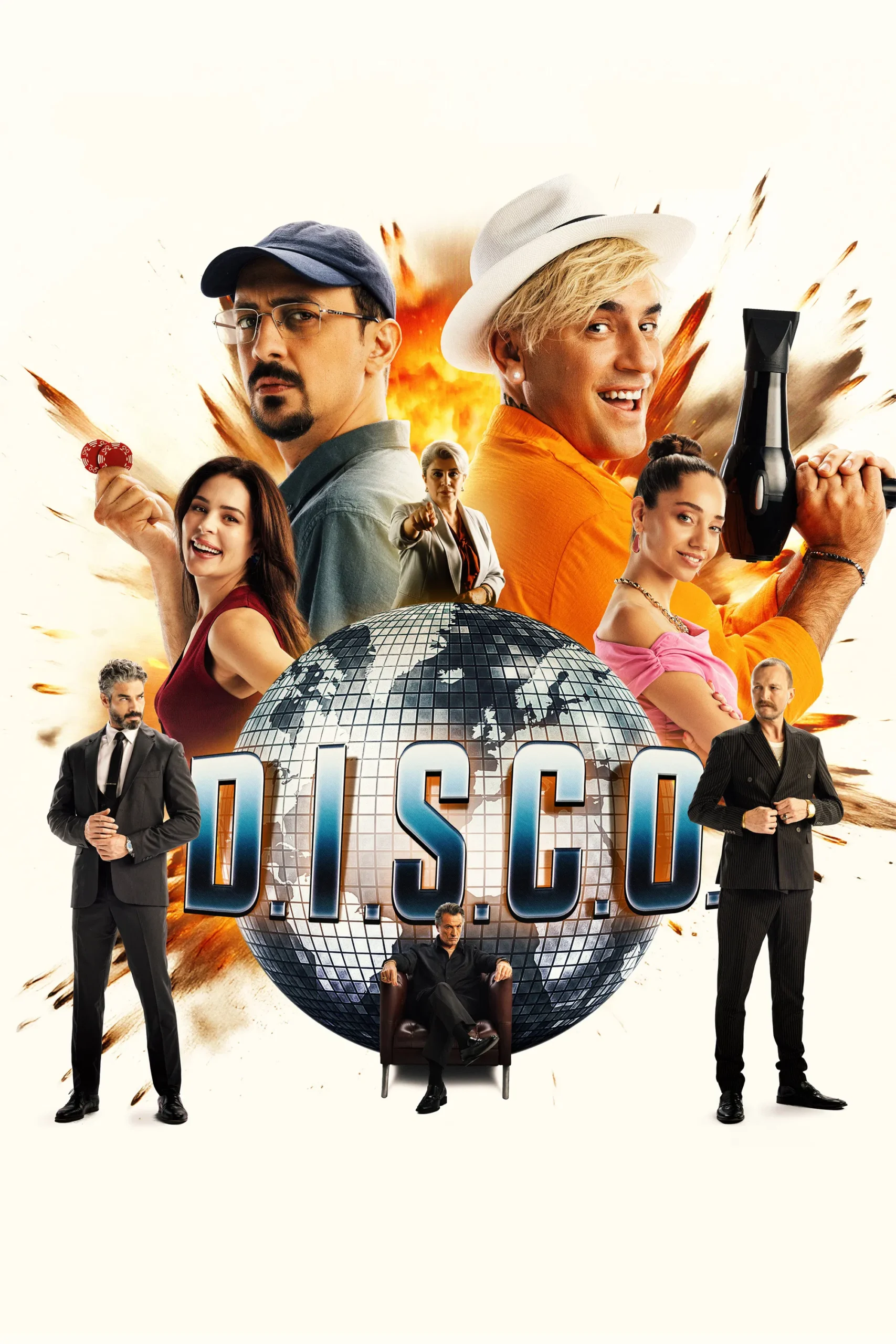 D.I.S.C.O. (2026) 2026, Devrim Yakut, Giray Altınok, İrem Sak, Kerem Özdoğan, Komedi, Ömer Faruk Sorak, Özge Özacar, Saygın Soysal, Şükrü Özyıldız, Yıldız Çağrı Atiksoy