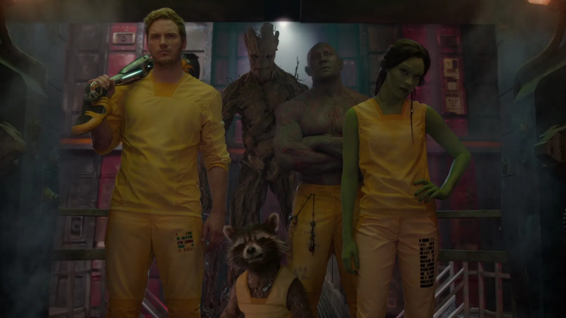 Galaksinin Koruyucuları - Guardians of the Galaxy (2014) Aksiyon, Bilim Kurgu, Bradley Cooper, Chris Patt, Dan Abnett, Dave Bautista, Djimon Hounsou, James Gunn, Karen Gillan, Komedi, Laura Haddock, Lee Pace, Macera, Michael Rooker, Nicole Perlman, Sean Gunn, Vin Diesel, Zoe Saldana