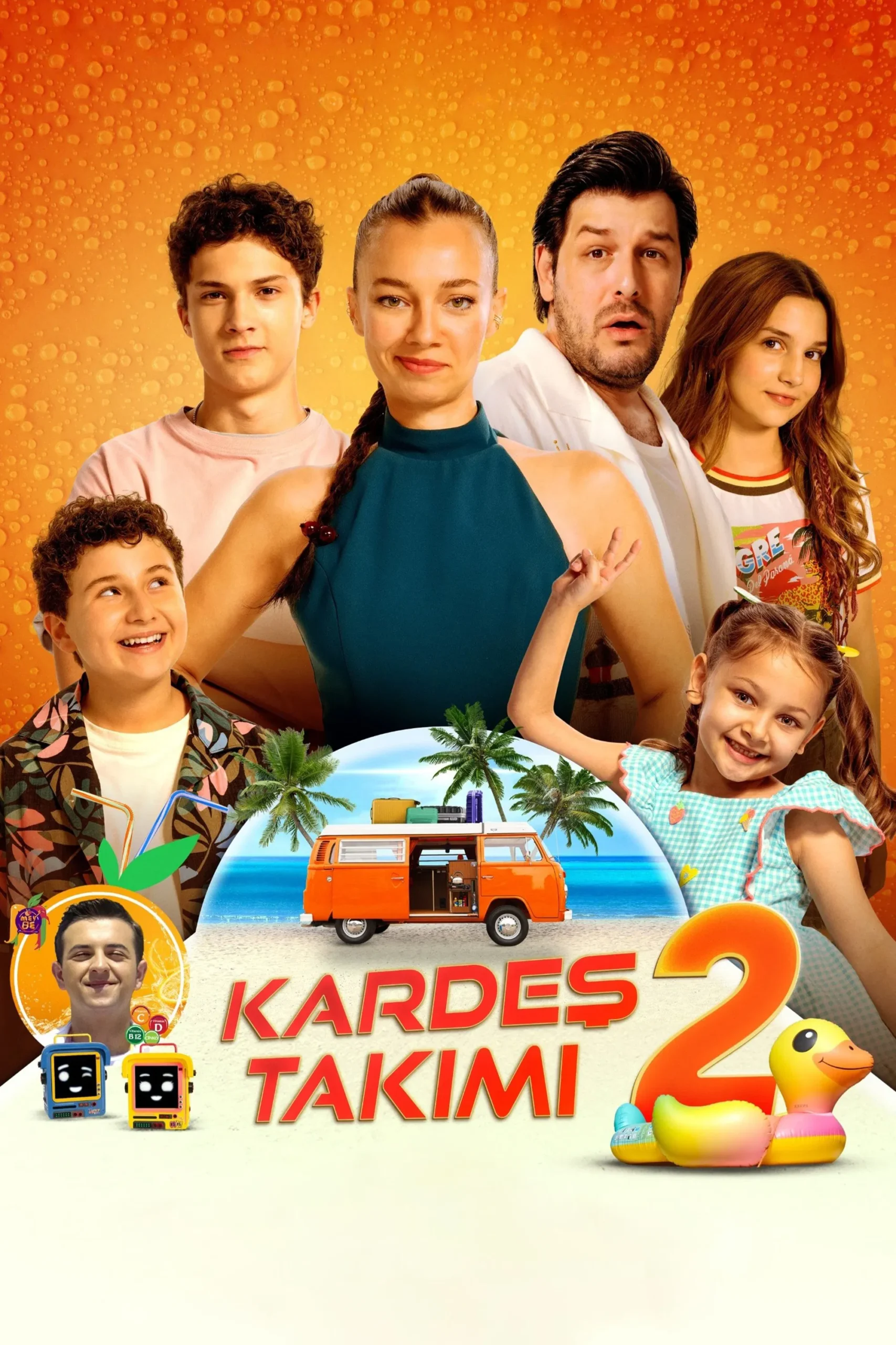 Kardeş Takımı 2 (2025) 2025, Aile, Bedran Güzel, Çağan Efe Ak, Ceyda Kasabalı, Ecrin Su Çoban, Elif Dede, Fırat Albayram, Gece Işık Demirel, Komedi, Macera, Mehmet Aybars Kaya, Yekta Kopan