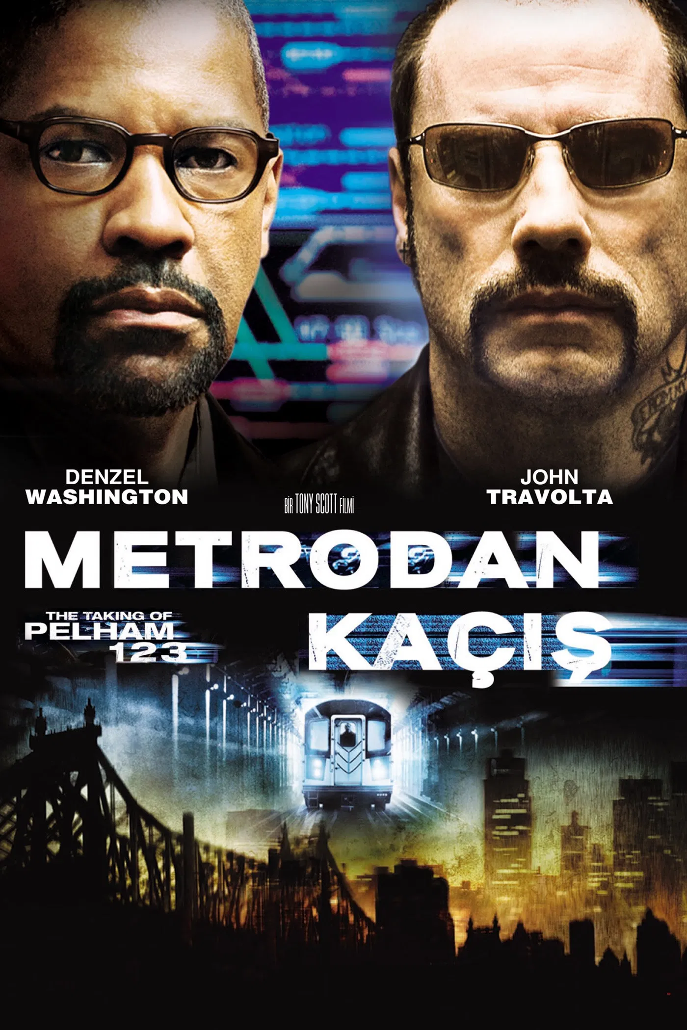Metrodan Kaçış (2009) filmi için hazırlanan Türkçe afiş.