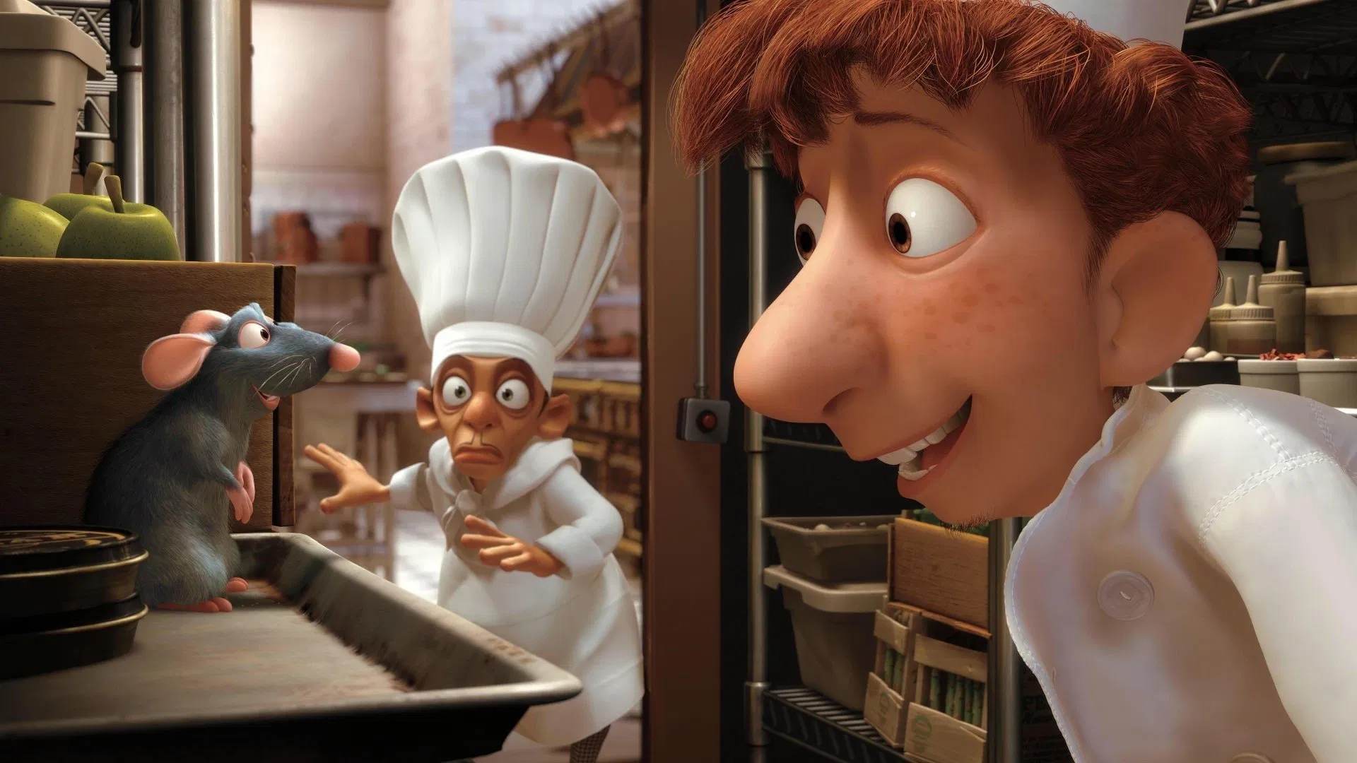 Ratatuy - Ratatouille (2007) 2 Ratatuy - Ratatouille (2007) 2007, Aile, Animasyon, Brad Bird, Brad Garrett, Brian Dennehy, Fantastik, Ian Holm, Jan Pinkava, Janeane Garofalo, Jim Capobianco, Komedi, Lou Romano, Macera, Patton Oswalt, Peter O'Toole, Peter Sohn
