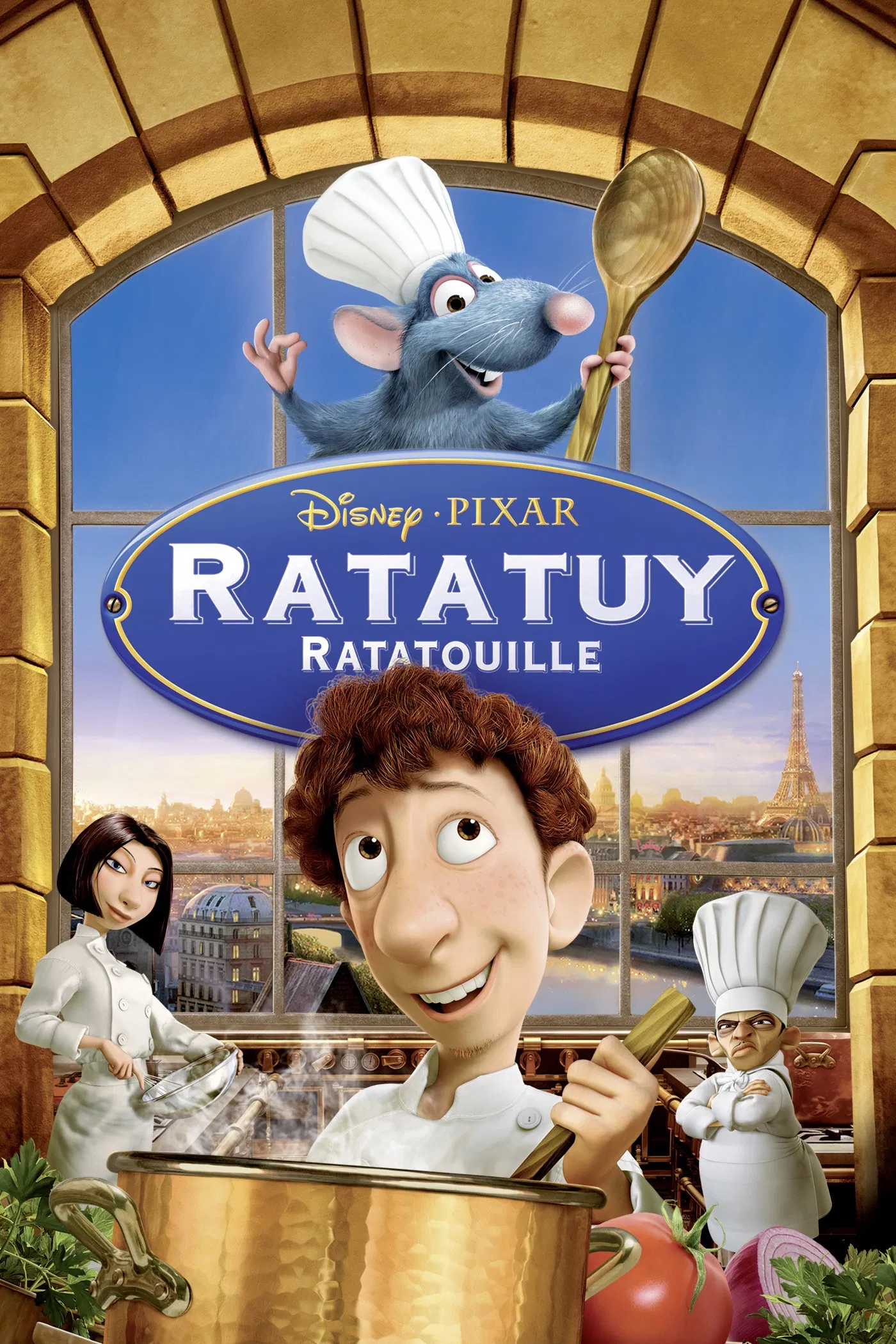 Ratatuy - Ratatouille (2007) 2007, Aile, Animasyon, Brad Bird, Brad Garrett, Brian Dennehy, Fantastik, Ian Holm, Jan Pinkava, Janeane Garofalo, Jim Capobianco, Komedi, Lou Romano, Macera, Patton Oswalt, Peter O'Toole, Peter Sohn