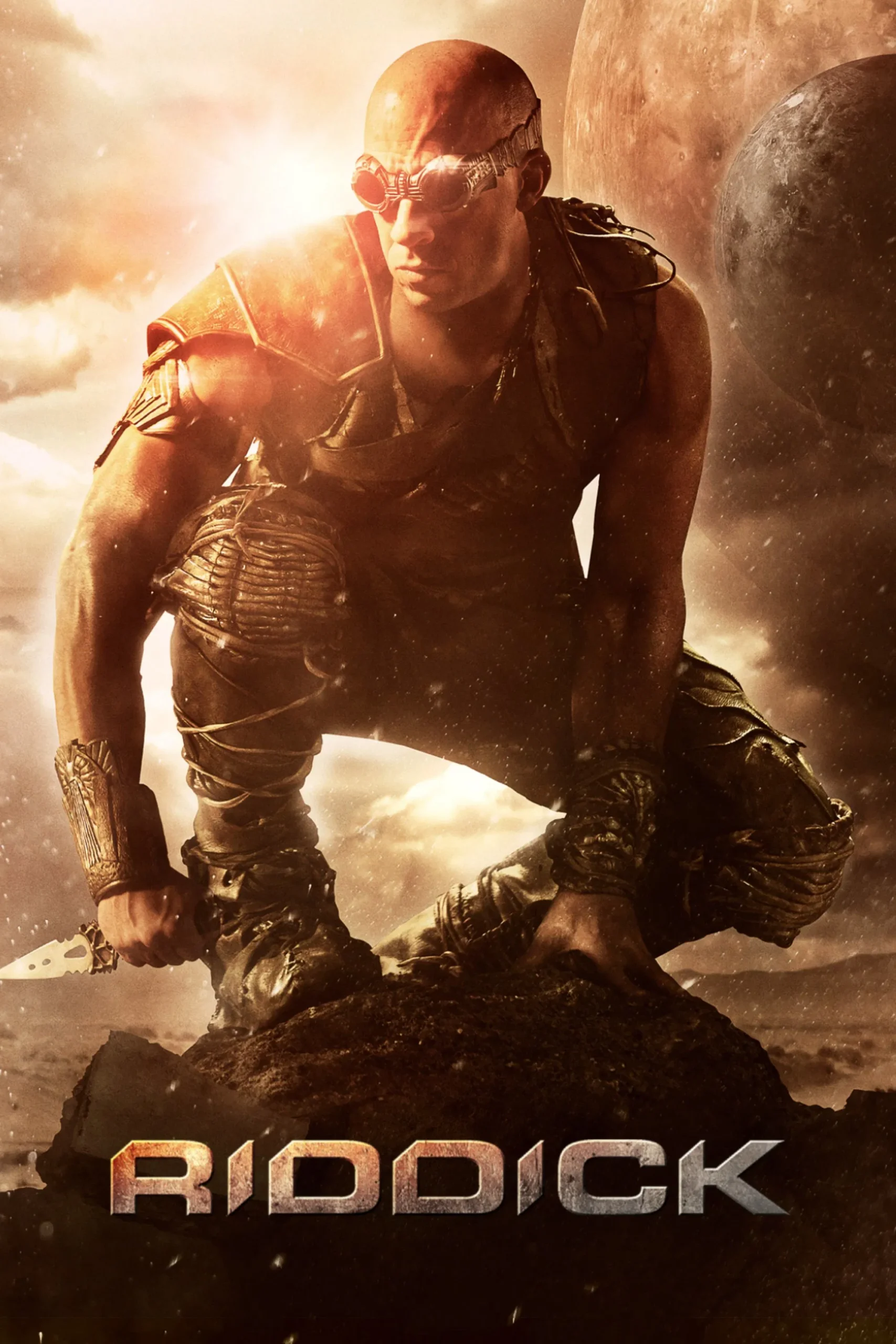 Riddick filminin güzel bir fotoğrafı.