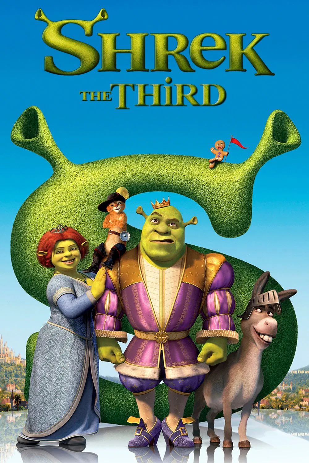 Shrek 3 (2007) 2007, Aile, Andrew Adamson, Animasyon, Antonio Banderas, Cameron Diaz, Chris Miller, Eddie Murphy, Eric Idle, Fantastik, Jeffrey Price, John Cleese, Julie Andrews, Komedi, Macera, Mike Myers, Raman Hui, Romantik, Rupert Everett, William Steig