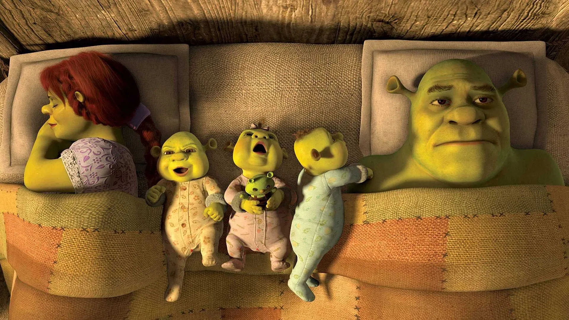Shrek 4 filminden bir fotoğraf.