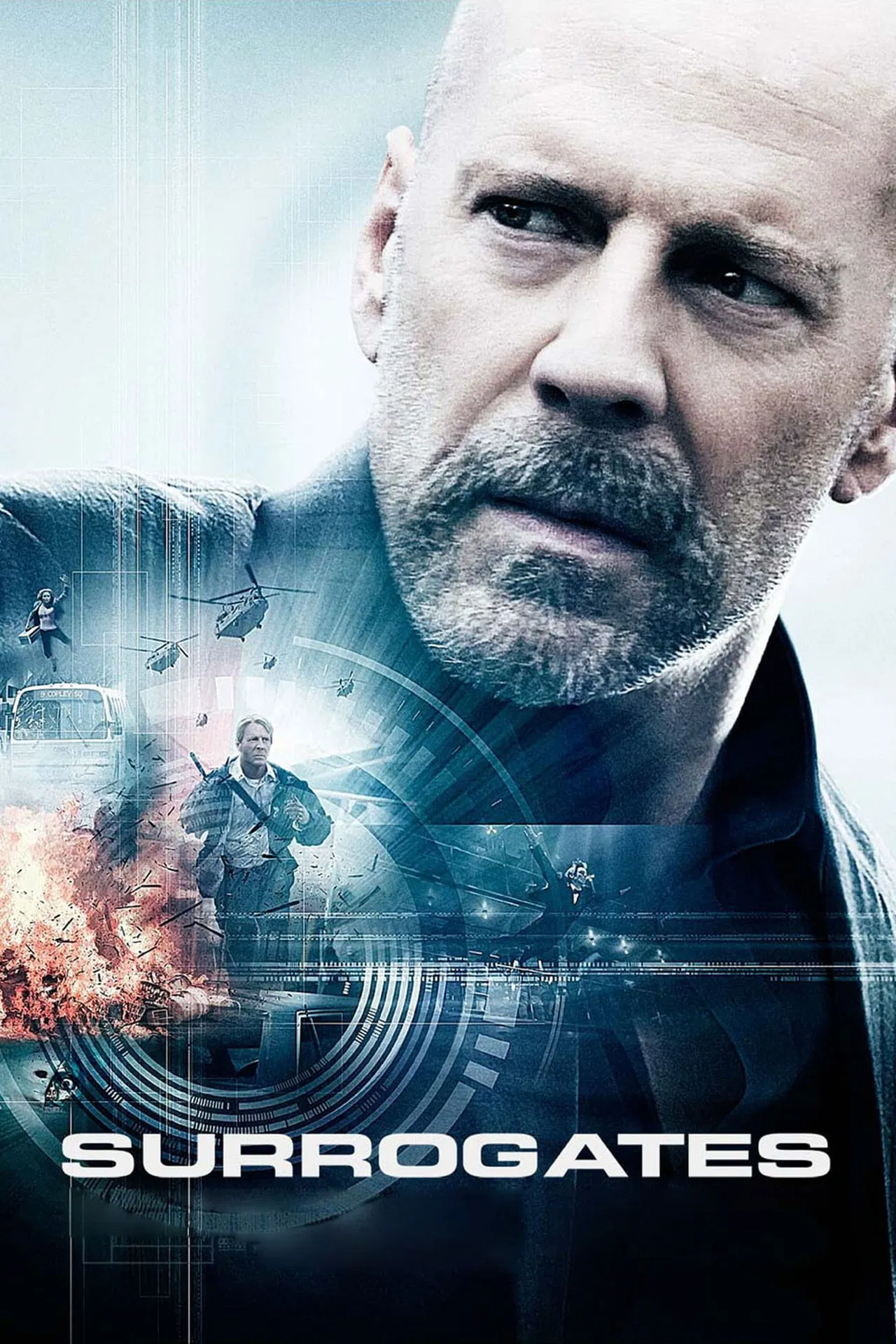 Suretler - Surrogates (2009) 2009, Aksiyon, Bilim Kurgu, Boris Kodjoe, Bruce Willis, Gerilim, James Cromwell, James Francis Ginty, John Brancato, Jonathan Mostow, Michael Ferris, Radha Mitchell, Robert Venditti, Rosamund Pike, Ving Rhames