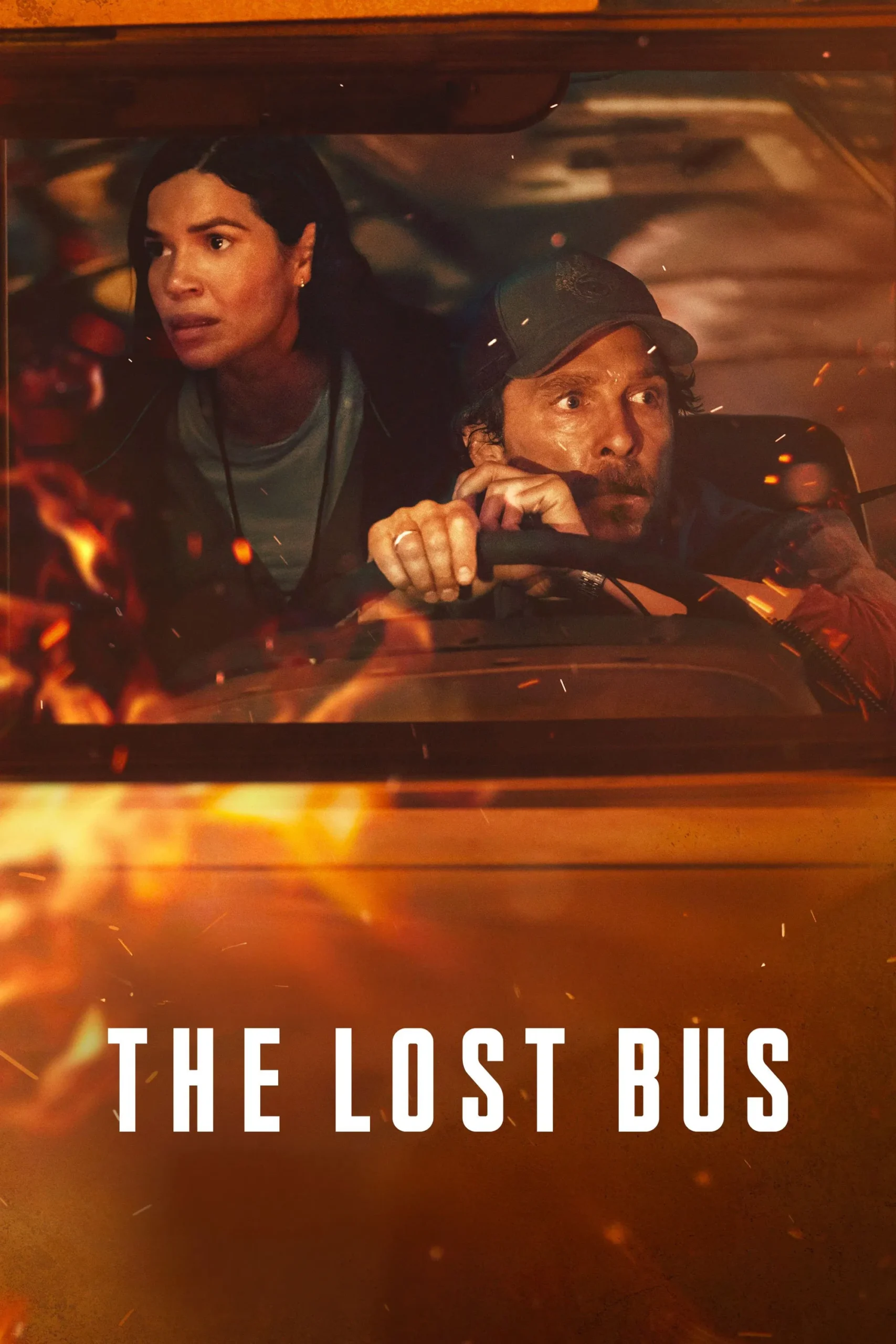 The Lost Bus (2025) 2025, America Ferrera, Ashlie Atkinson, Biyografi, Brad Ingelsby, Dram, Gerilim, Kimberli Flores, Lizzie Johnson, Matthew McConaughey, Paul Greengrass, Tarih, Yul Vazquez