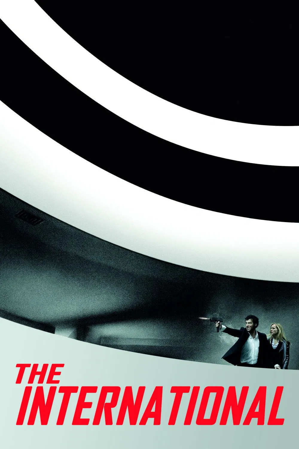 Uluslararası - The International (2009) filminin başarılı afişidir.