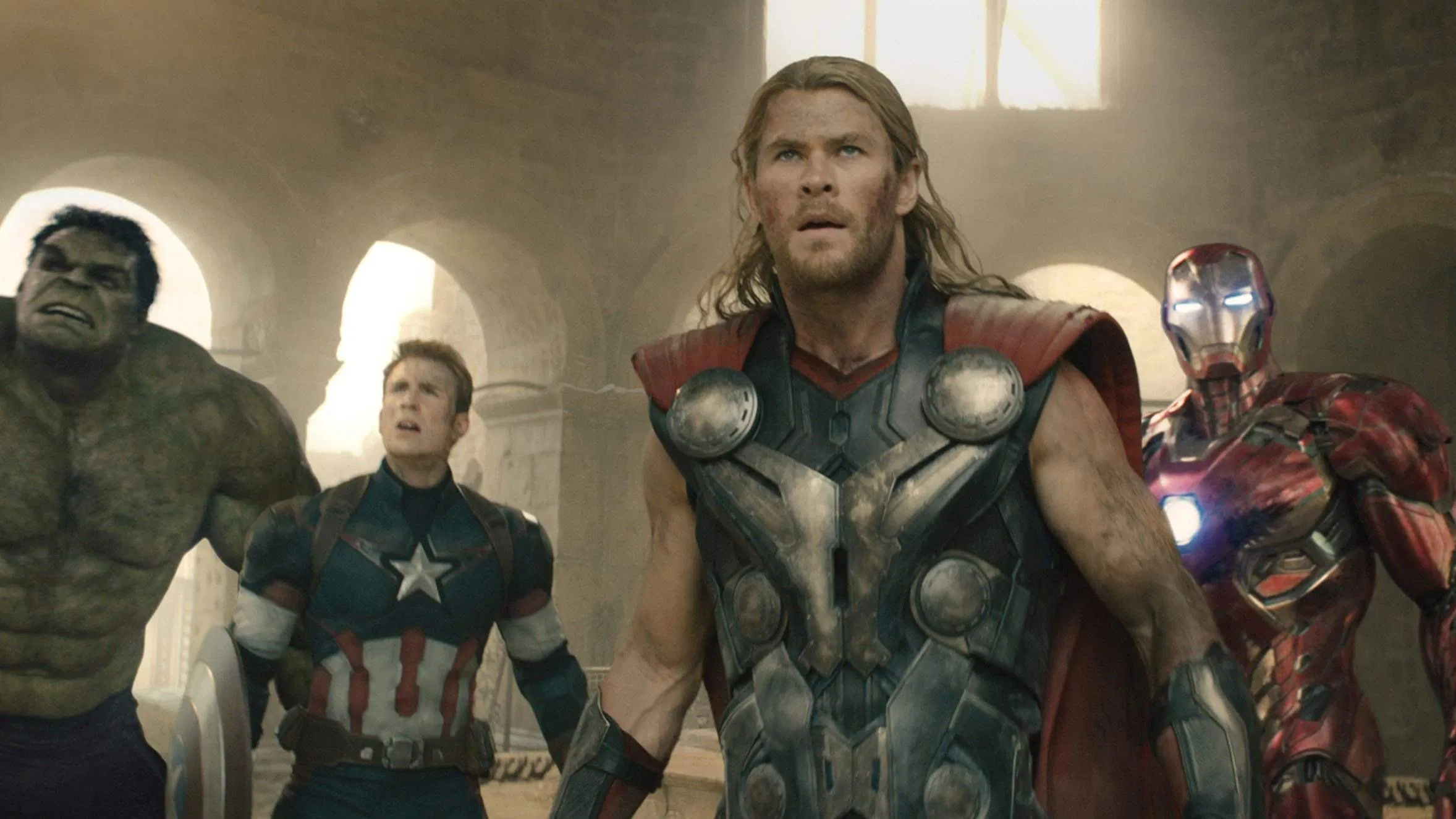 Yenilmezler 2: Ultron Çağı - Avengers: Age of Ultron (2015) 2015, Aaron Taylor-Johnson, Aksiyon, Anthony Mackie, Bilim Kurgu, Chris Evans, Chris Hemsworth, Cobie Smulders, Don Cheadle, Elizabeth Olsen, Idris Elba, Jack Kirby, James Spader, Jeremy Renner, Joss Whedon, Macera, Mark Ruffalo, Paul Bettany, Robert Downey Jr., Samuel L. Jackson, Scarlett Johansson, Stan Lee