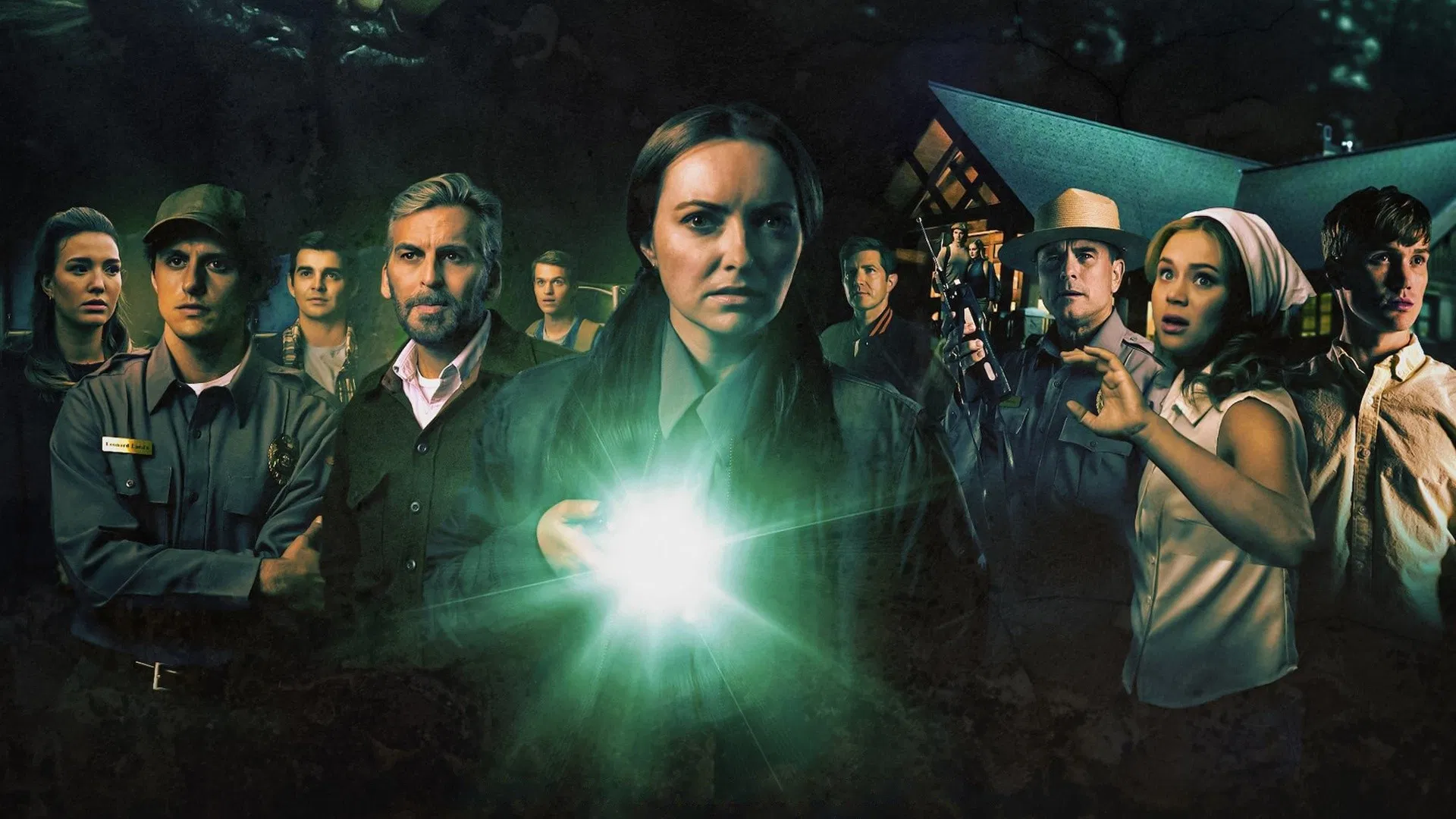 Grizzly Night (2026) 2026, Bo Bean, Brec Bassinger, Burke Doeren, Charles Esten, Dram, Joel Johnstone, Katrina Mathewson, Oded Fehr, Tanner Bean