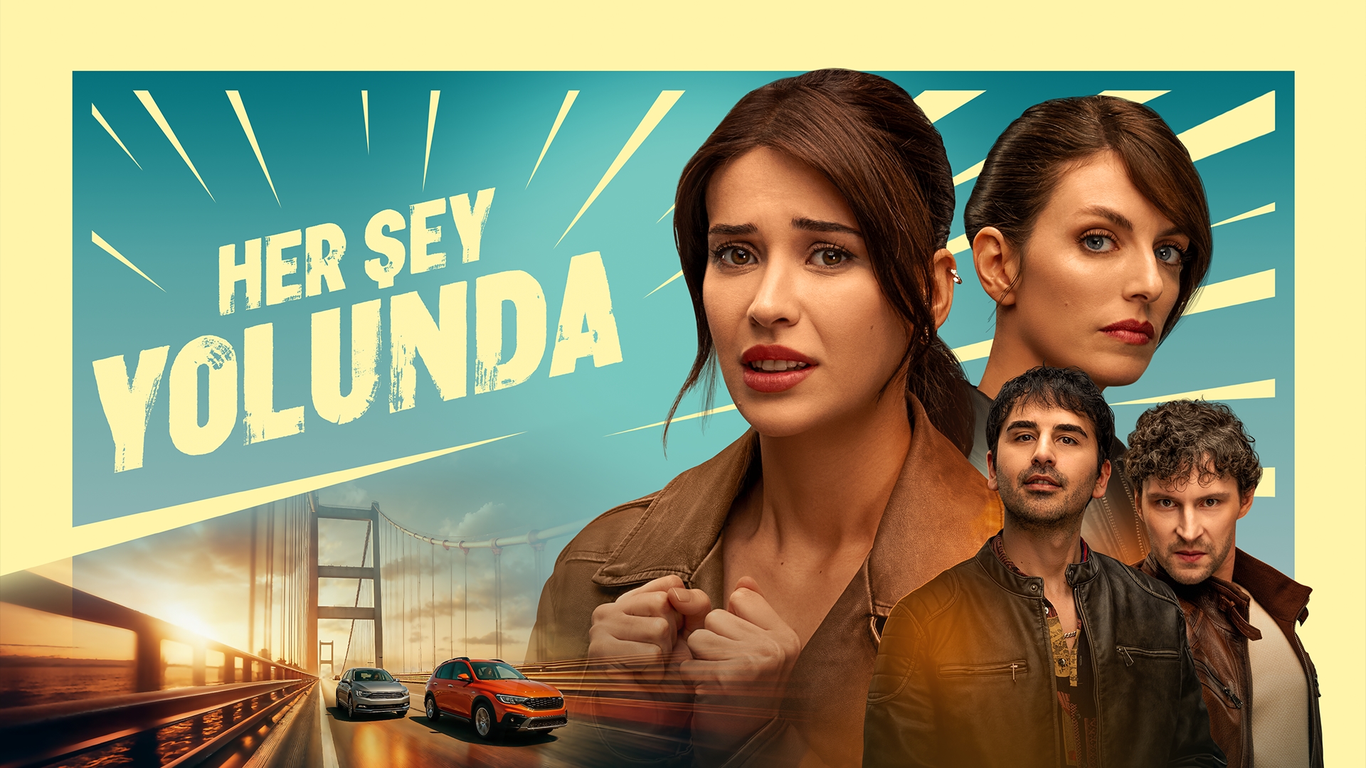 Her Şey Yolunda (2026) yerli filmi için tasarlanan güzel bir fotoğraf.