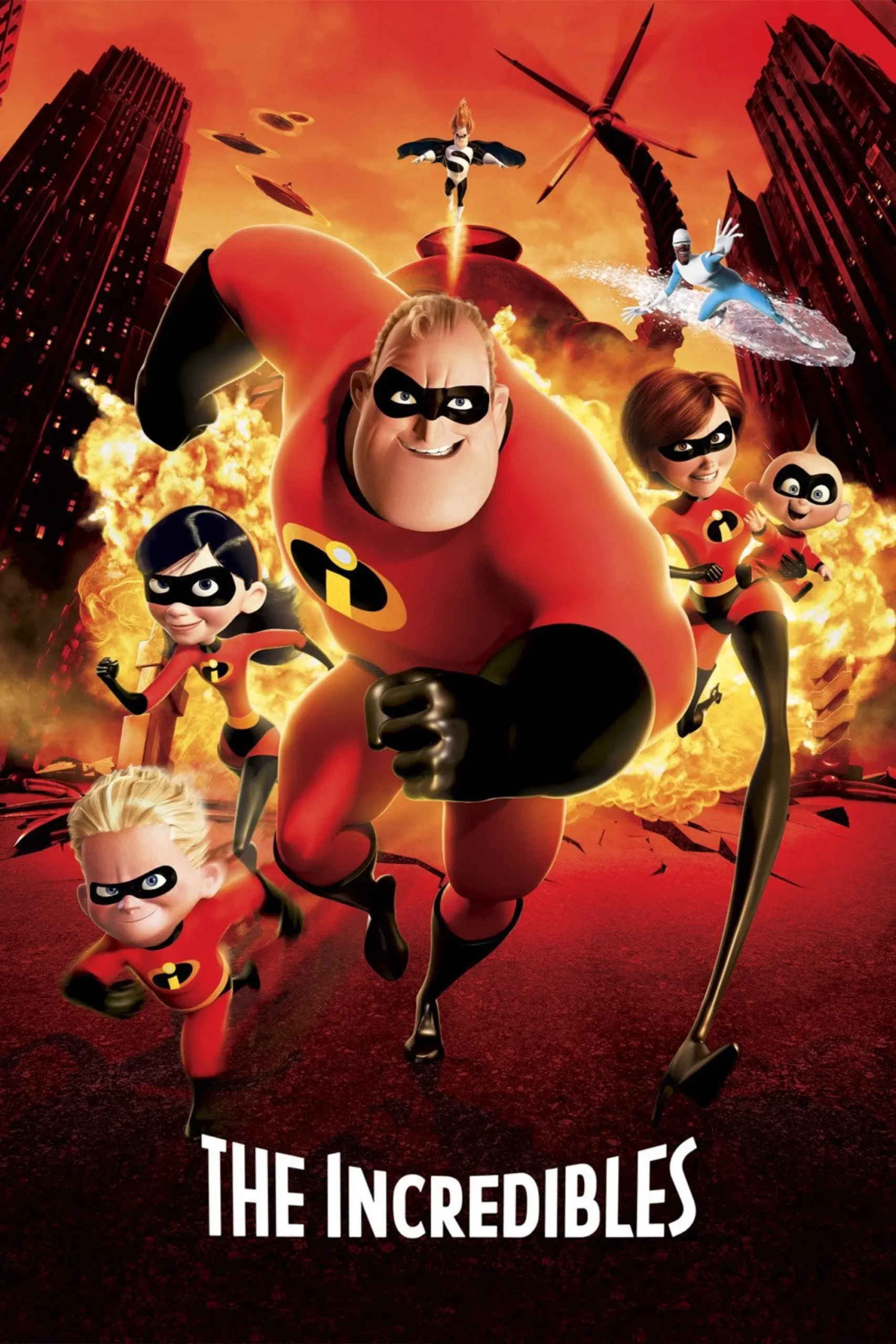 İnanılmaz Aile - The Incredibles (2004) 2004, Aile, Aksiyon, Animasyon, Brad Bird, Craig T. Nelson, Dominique Louis, Holly Hunter, Jason Lee, Macera, Samuel L. Jackson, Theodore Newton