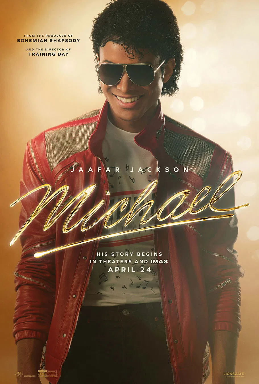 Michael (2026) filminin güzel afişi.