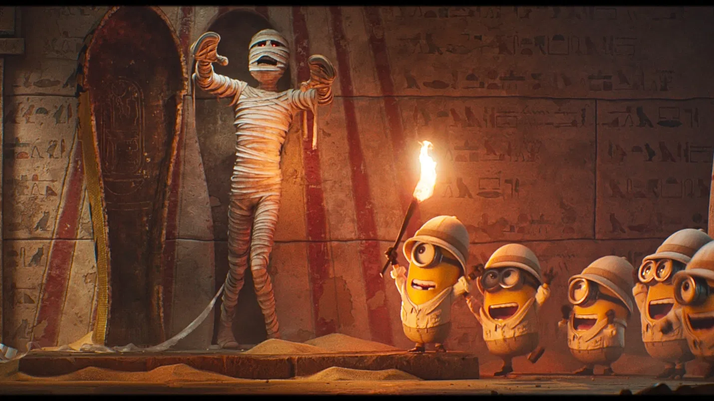 Minyonlar ve Canavarlar (2026) animasyon filminden bir fotoğraf.