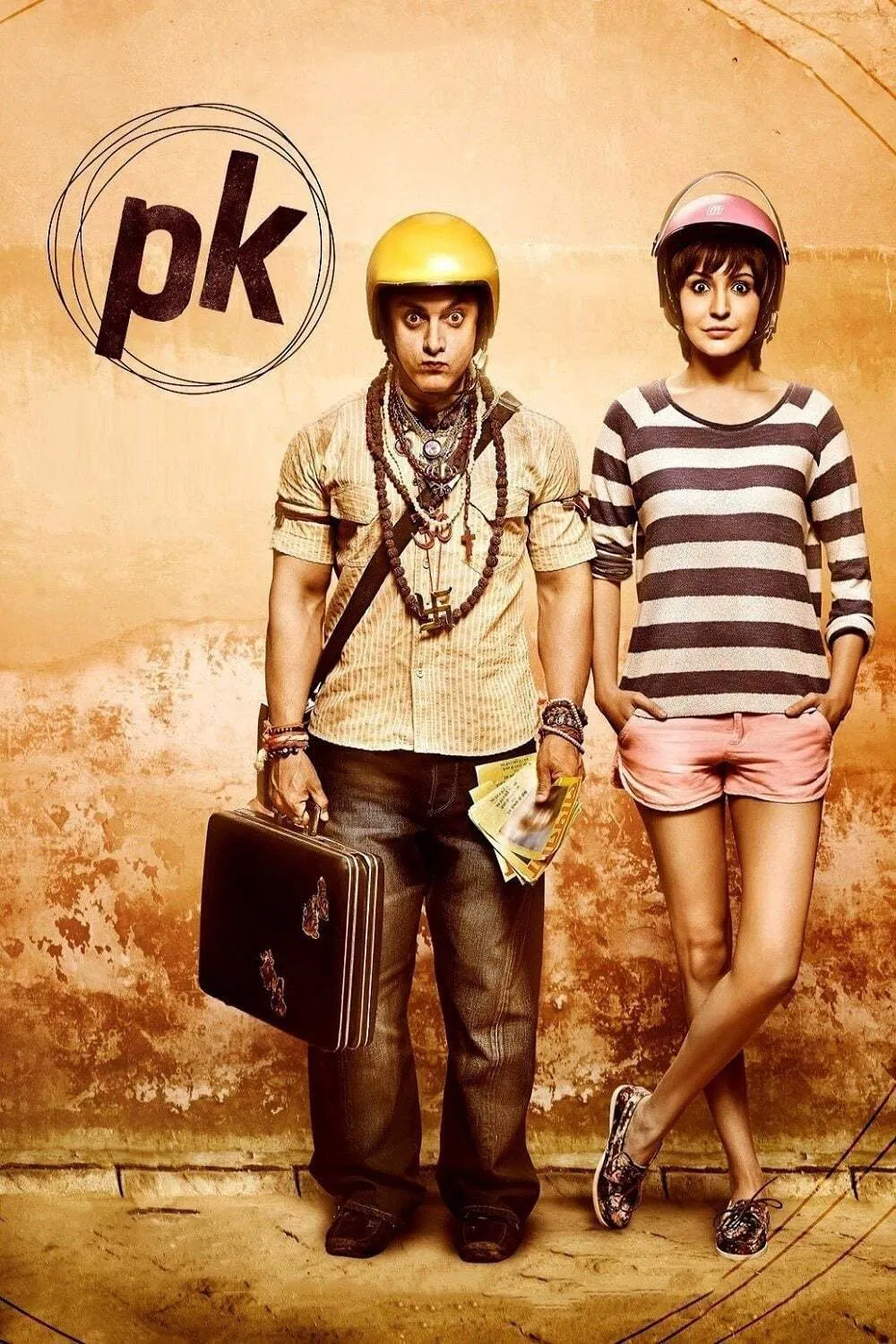 PK (2014) 2014, Aamir Khan, Abhijat Joshi, Anushka Sharma, Bilim Kurgu, Bollywood, Dram, Komedi, Müzikal, Rajkumar Hirani, Sanjay Dutt, Saurabh Shukla