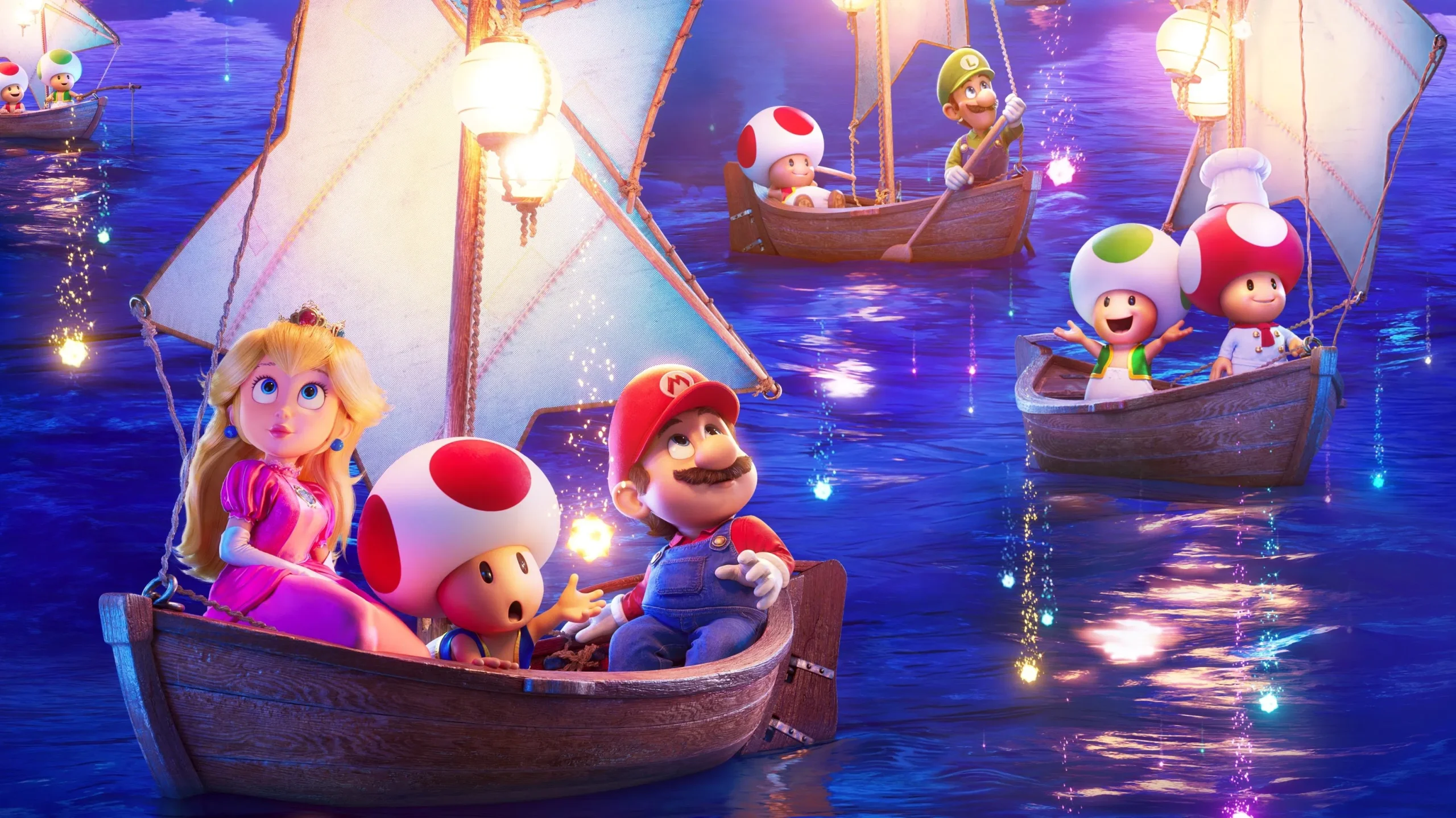 Süper Mario Galaksi Filmi (2026) filmi için tasarlanan bir fotoğraf.