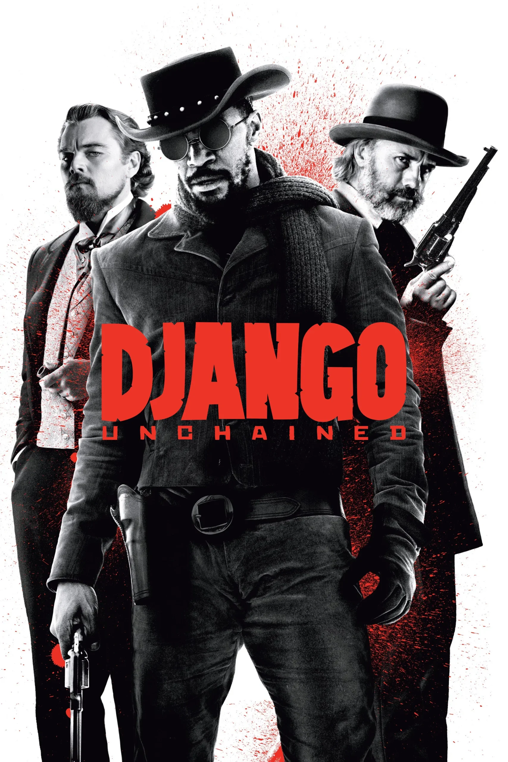Zincirsiz - Django Unchained (2012) 2012, Aksiyon, Christoph Waltz, Dennis Christopher, Dram, James Remar, Jamie Foxx, Kerry Washington, Komedi, Leonardo DiCaprio, Quentin Tarantino, Samuel L. Jackson, Walton Goggins, Western