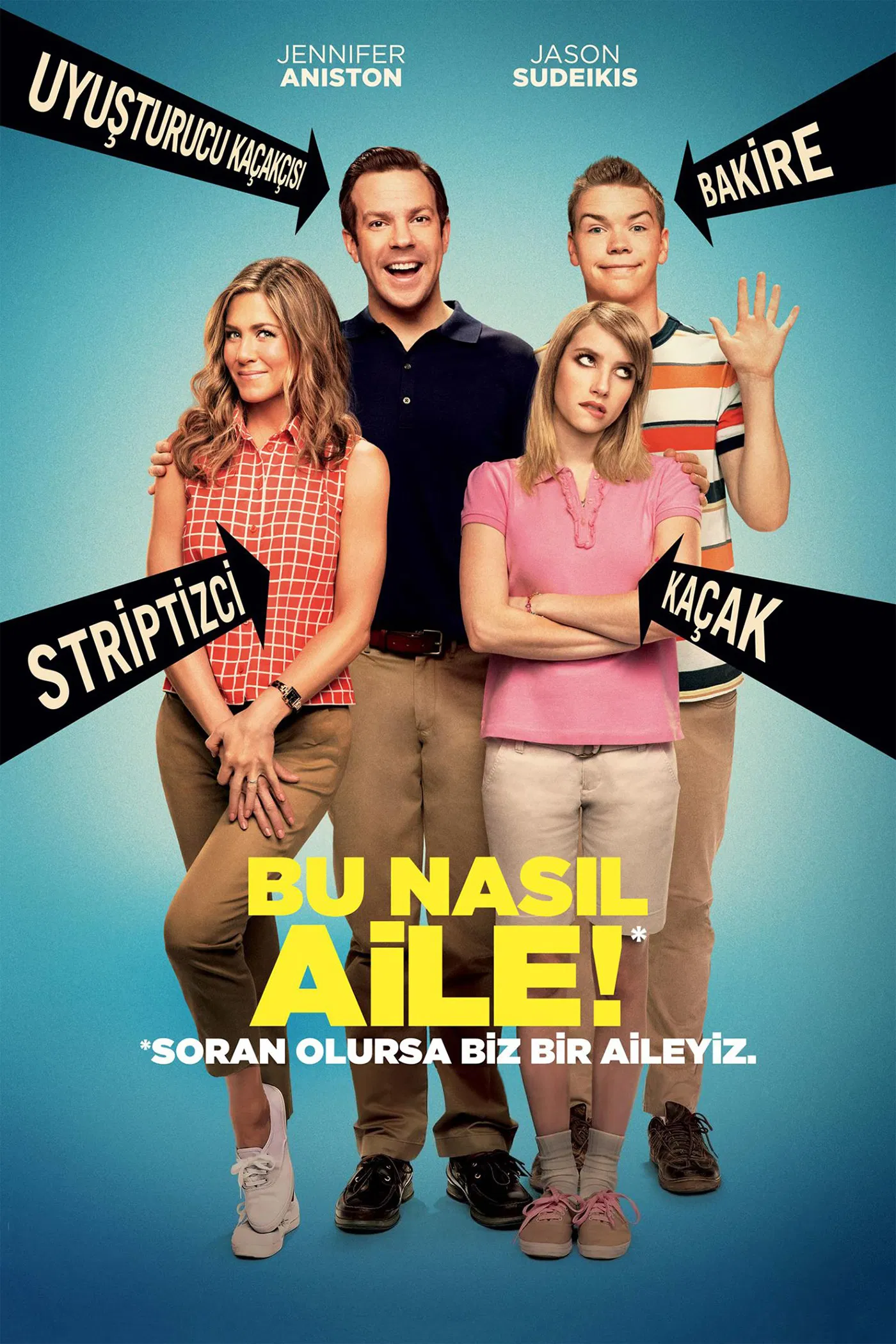 Bu Nasıl Aile! - We're The Millers (2013) 2013, Bob Fisher, Emma Roberts, Jason Sudeikis, Jennifer Aniston, Komedi, Rawson Marshall Thurber, Sean Anders, Steve Faber, Suç, Will Poulter