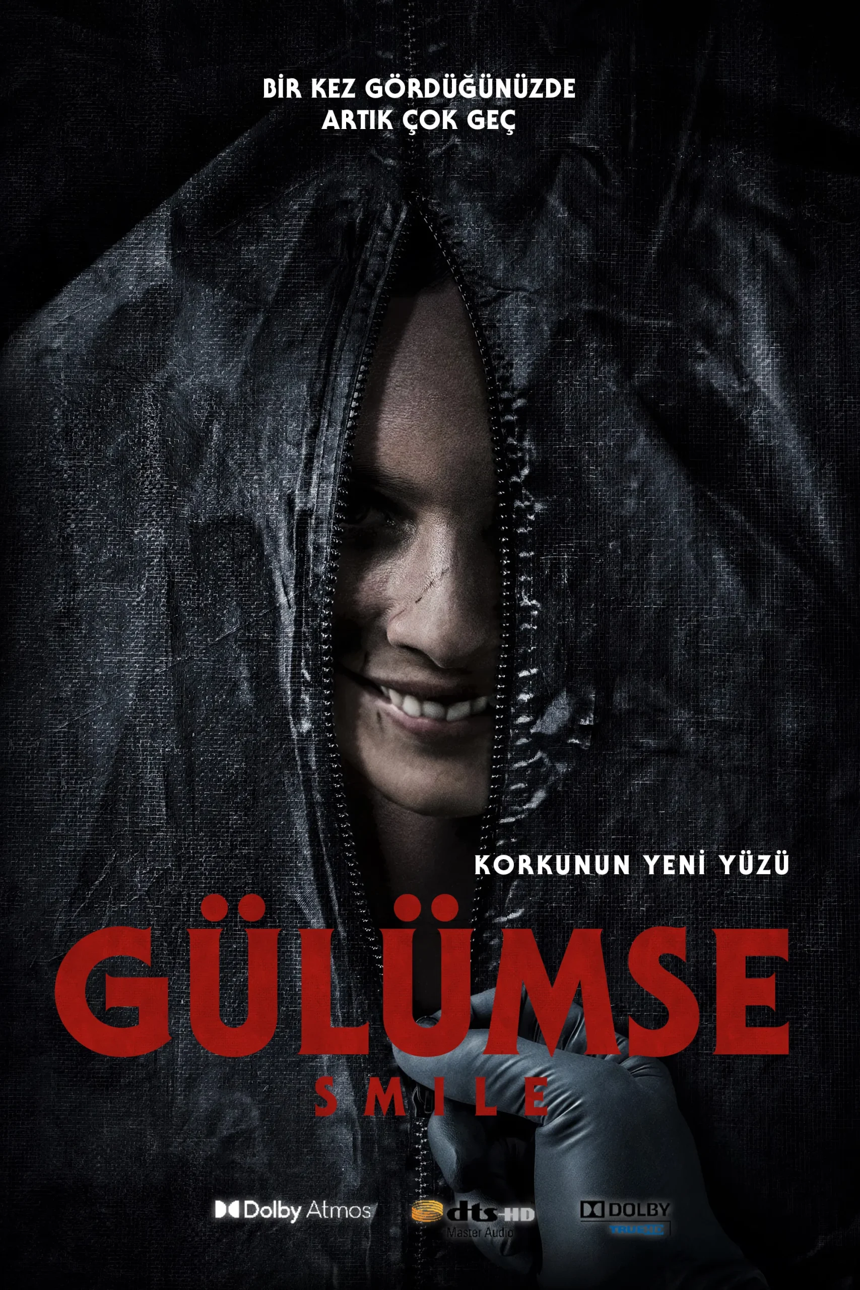 Gülümse - Smile (2022) 2022, Caitlin Stasey, Gerilim, Gillian Zinser, Gizem, Jessie T. Usher, Kal Penn, Korku, Kyle Gallner, Parker Finn, Rob Morgan, Robin Weigert, Sosie Bacon