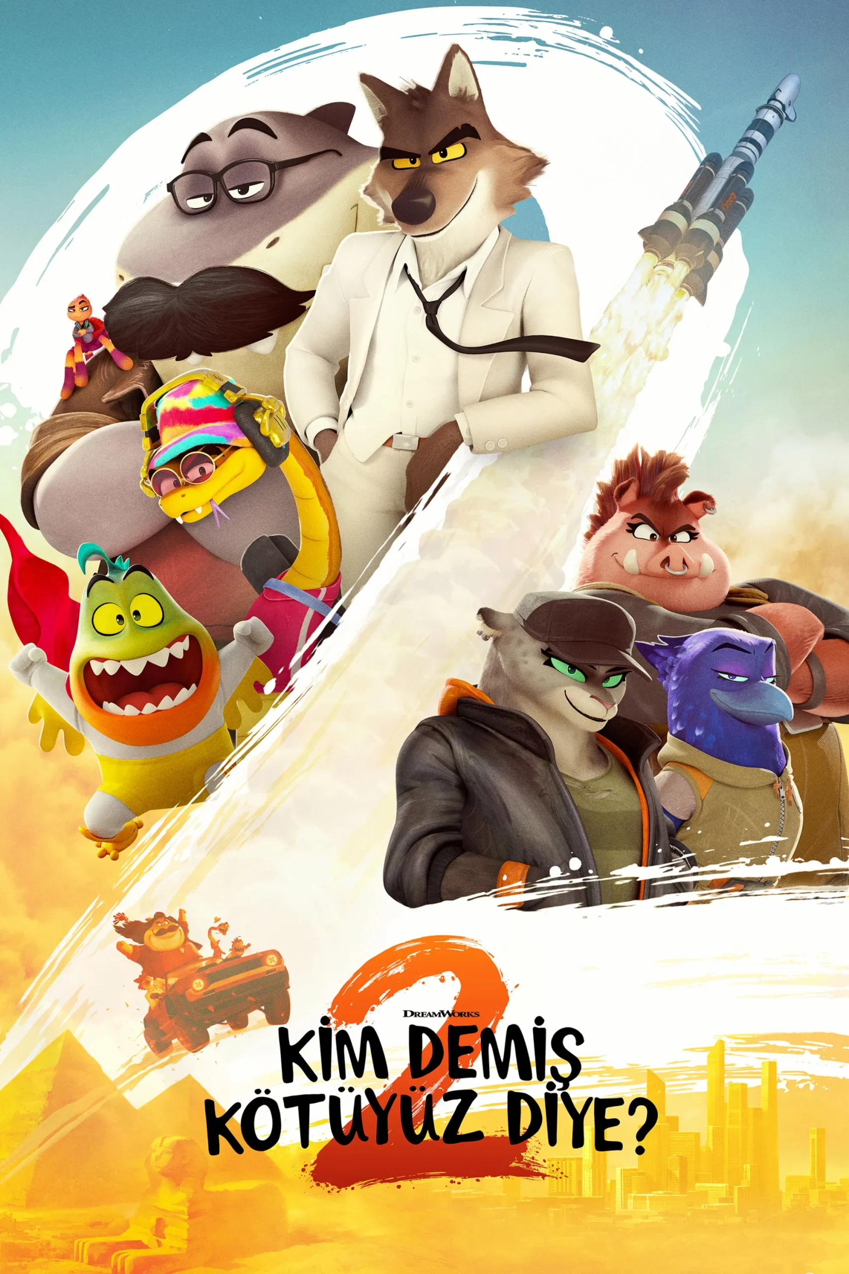 Kim Demiş Kötüyüz Diye? 2 - The Bad Guys 2 (2025) 2025, Aaron Blabey, Aile, Aksiyon, Animasyon, Awkwafina, Etan Cohen, Joey Naber, JP Sans, Komedi, Marc Maron, Omid Djalili, Pierre Perifel, Sam Rockwell, Suç, Yoni Brenner