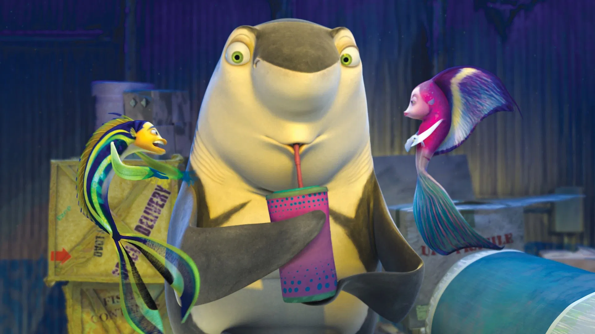 Köpekbalığı Hikayesi - Shark Tale (2004) 2004, Angelina Jolie, Animasyon, Bibo Bergeron, Doug E. Doug, Gerilim, Jack Black, Komedi, Macera, Martin Scorsese, Michael J. Wilson, Renée Zellweger, Rob Letterman, Robert De Niro, Scott Aukerman, Vicky Jenson, Will Smith, Ziggy Marley