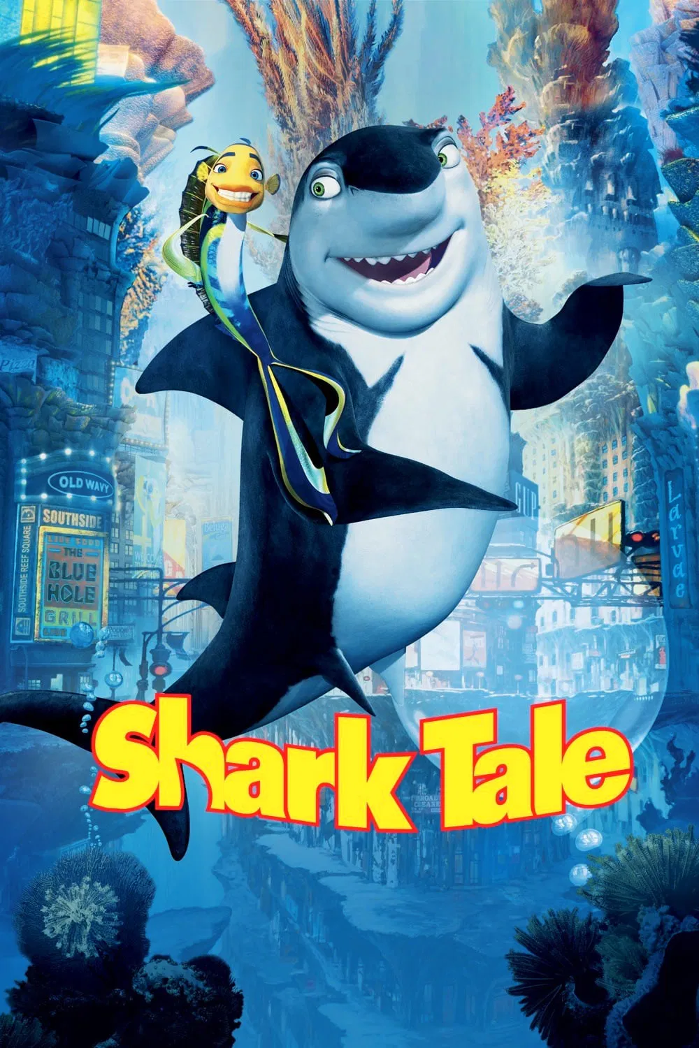 Köpekbalığı Hikayesi - Shark Tale (2004) 2004, Angelina Jolie, Animasyon, Bibo Bergeron, Doug E. Doug, Gerilim, Jack Black, Komedi, Macera, Martin Scorsese, Michael J. Wilson, Renée Zellweger, Rob Letterman, Robert De Niro, Scott Aukerman, Vicky Jenson, Will Smith, Ziggy Marley