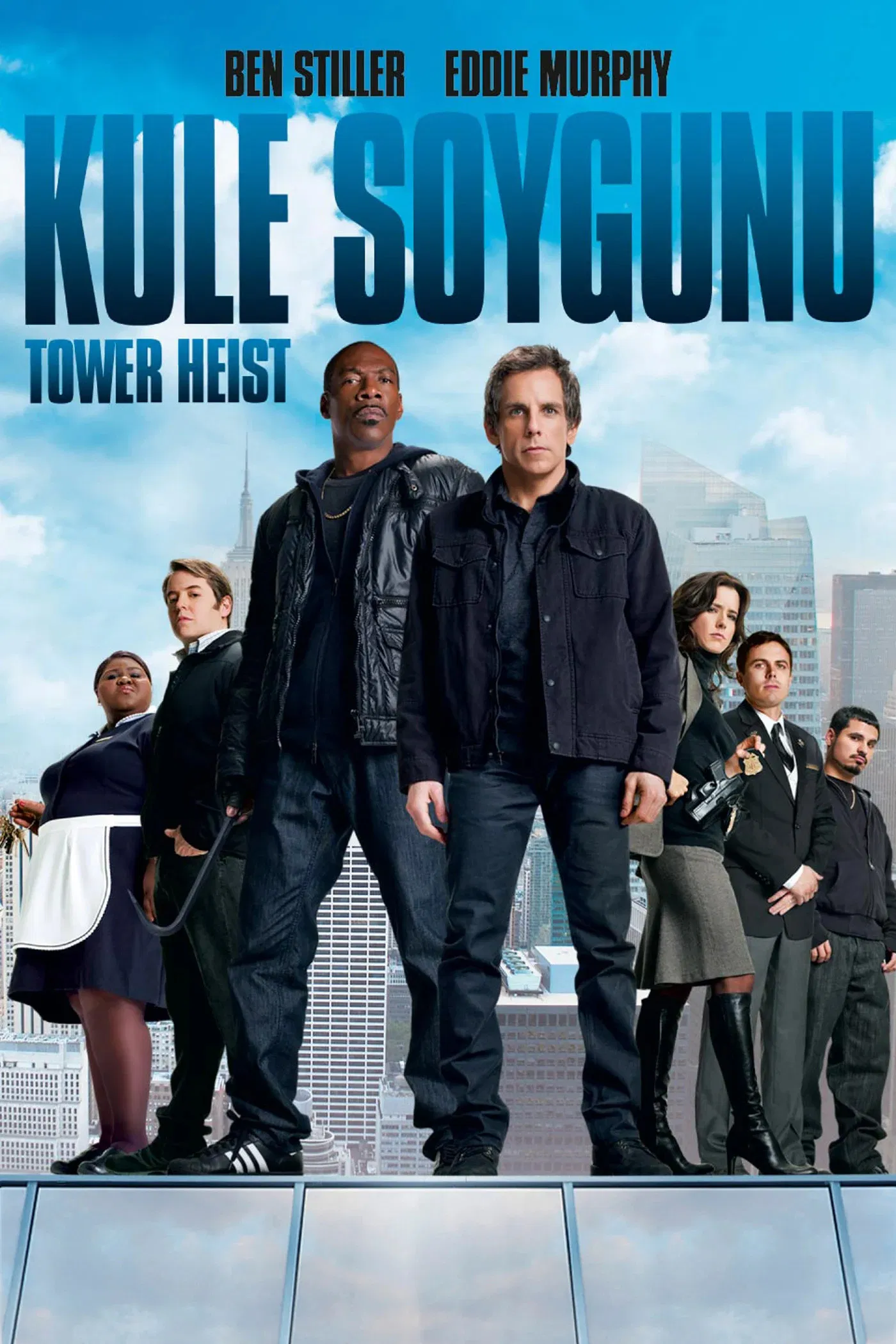 Kule Soygunu - Tower Heist (2011) 2011, Adam Cooper, Aksiyon, Alan Alda, Ben Stiller, Bill Collage, Brett Ratner, Casey Affleck, Eddie Murphy, Komedi, Matthew Broderick, Suç, Ted Griffin