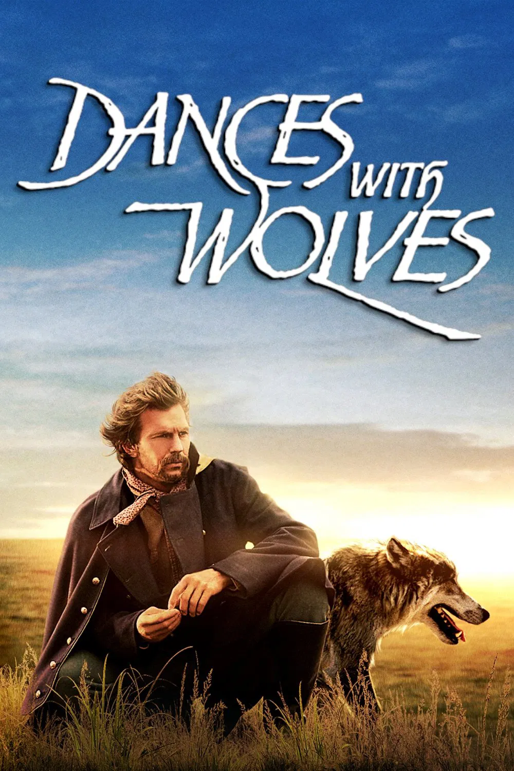 Kurtlarla Dans - Dances With Wolves (1990) 1990, Dram, Graham Greene, Kevin Costner, Macera, Mary McDonnell, Michael Blake, Rodney A. Grant, Western