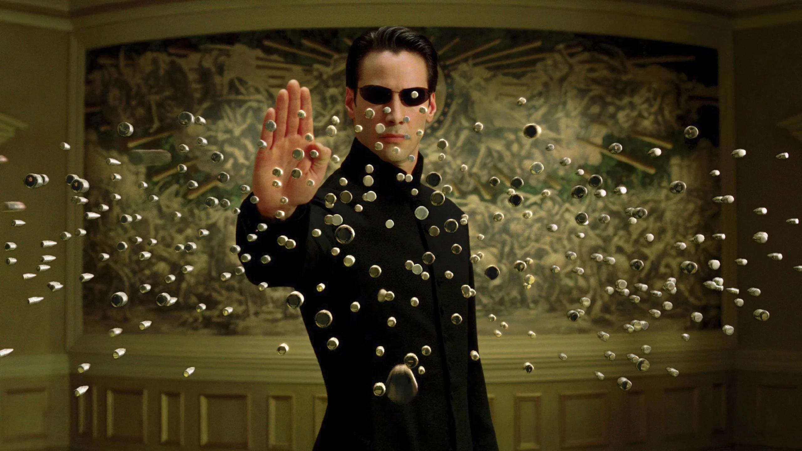Matrix 2 - The Matrix Reloaded (2003) 4 Matrix 2 - The Matrix Reloaded (2003) 2003, Aksiyon, Bilim Kurgu, Carrie-Anne Moss, Christine Anu, Keanu Reeves, Lana Wachowski, Laurence Fishburne, Lilly Wachowski, Ray Anthony