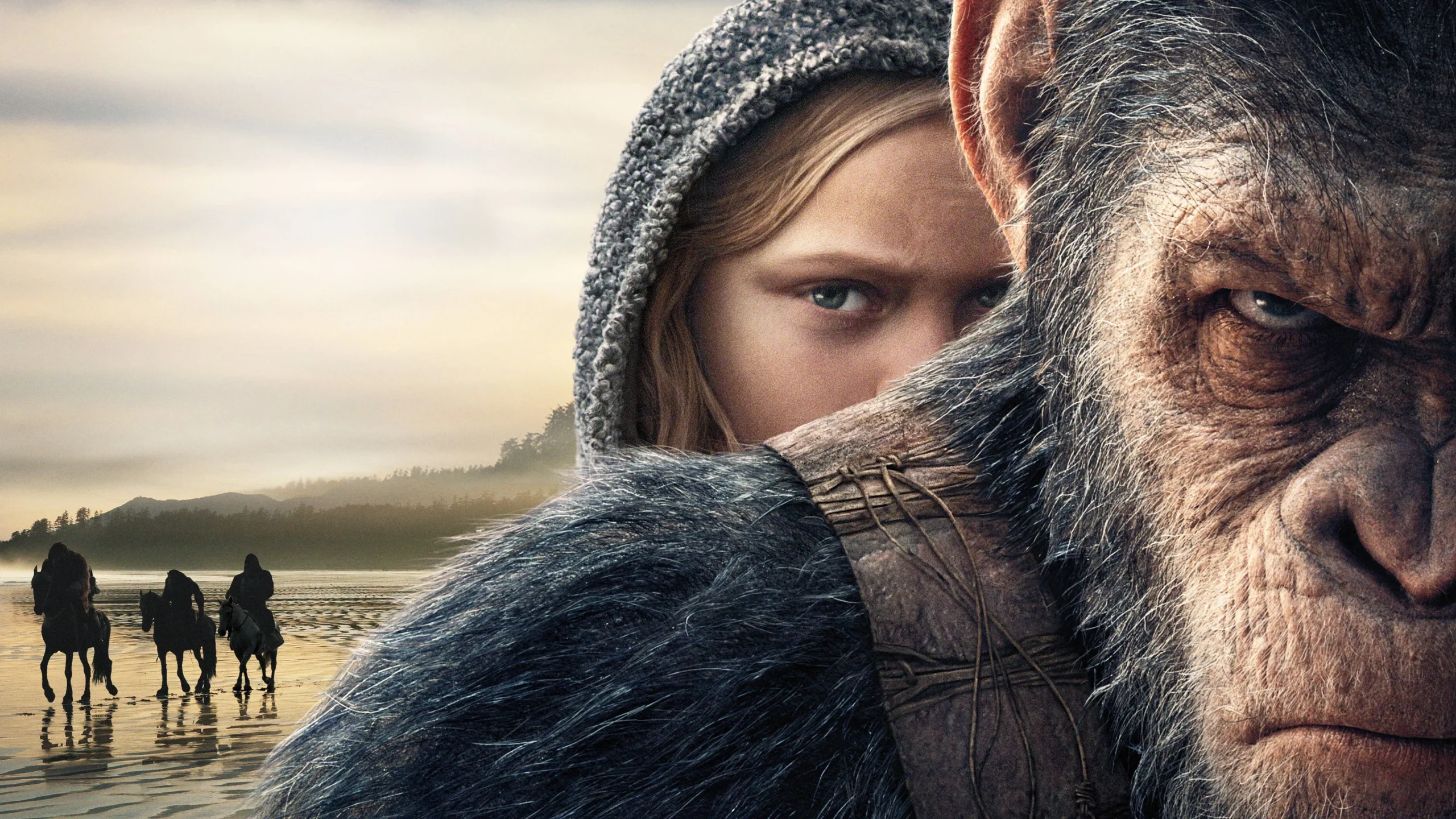 Maymunlar Cehennemi: Savaş - War for the Planet of the Apes (2017) 2017, Aksiyon, Amiah Miller, Andy Serkis, Bilim Kurgu, Dram, Gerilim, Karin Konoval, Macera, Mark Bomback, Matt Reeves, Rick Jaffa, Steve Zahn, Terry Notary, Woody Harrelson