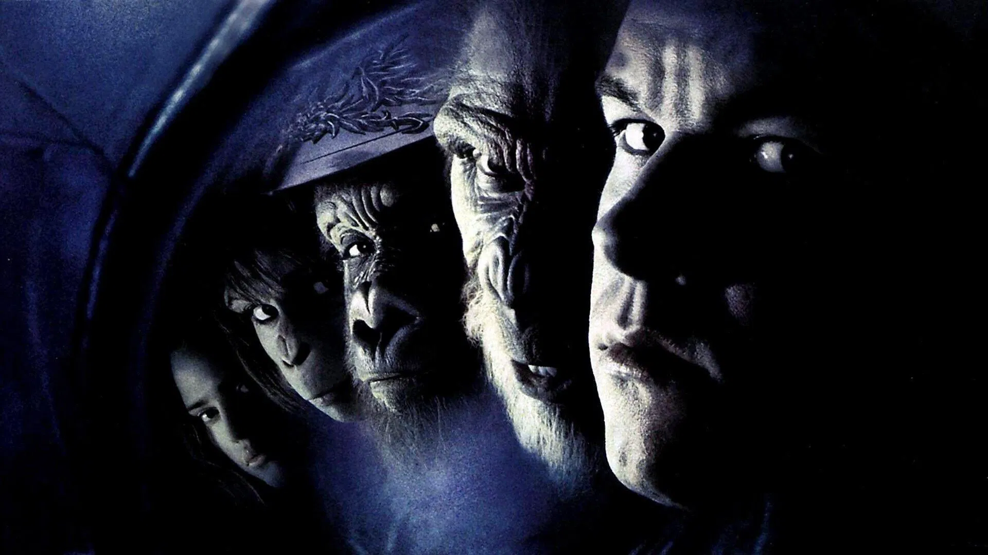 Maymunlar Gezegeni (2001) filmi için tasarlanan güzel bir fotoğraf.
