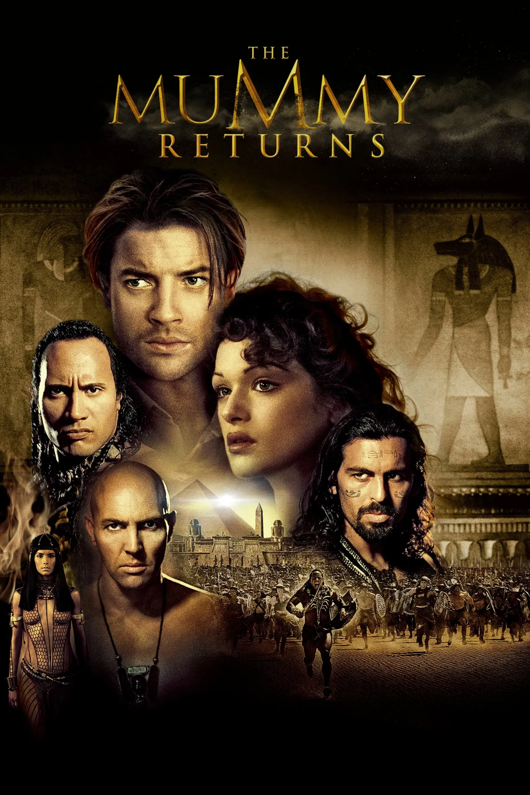 Mumya Geri Dönüyor - The Mummy Returns (2001) 2001, Adewale Akinnuoye-Agbaje, Aksiyon, Arnold Vosloo, Brendan Fraser, Dwayne Johnson, Fantastik, Gerilim, John Hannah, Macera, Oded Fehr, Patricia Velasquez, Rachel Weisz, Stephen Sommers