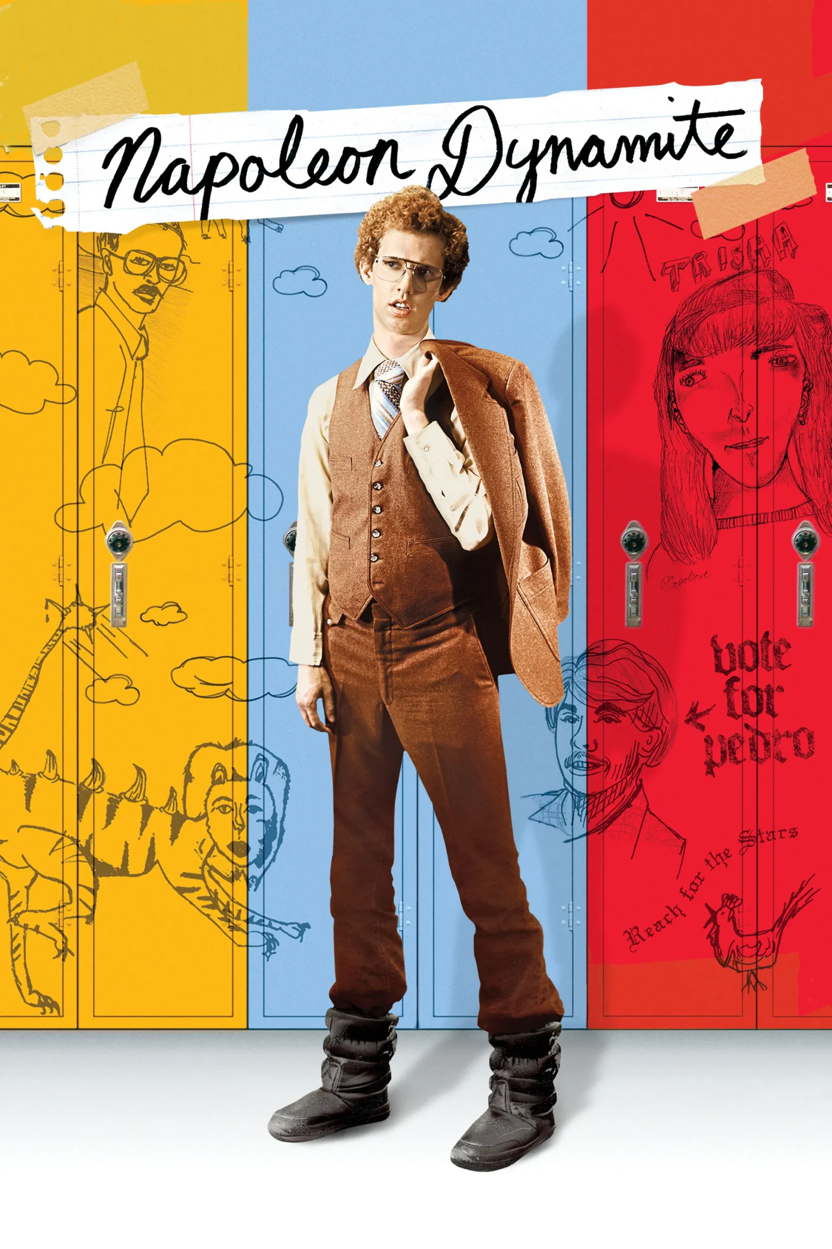Napoleon Dinamit - Napoleon Dynamite (2004) 2004, Aaron Ruell, Diedrich Bader, Efren Ramirez, Haylie Duff, Jared Hess, Jerusha Hess, Jon Gries, Jon Heder, Komedi, Tina Majorino