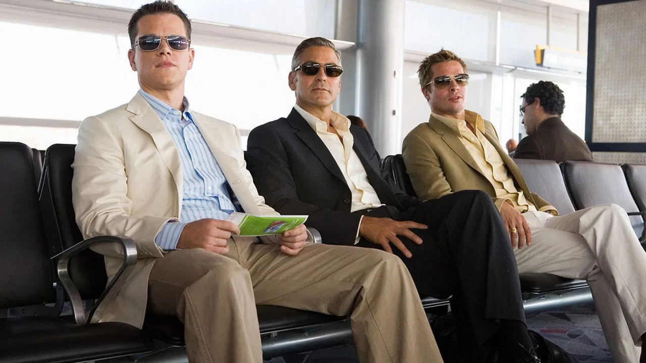 Ocean's 13 - Ocean's Thirteen (2007) 2007, Al Pacino, Brad Pitt, Brian Koppelman, David Levien, Elliott Gould, George Clayton Johnson, George Clooney, Matt Damon, Michael Mantell, Steven Soderbergh
