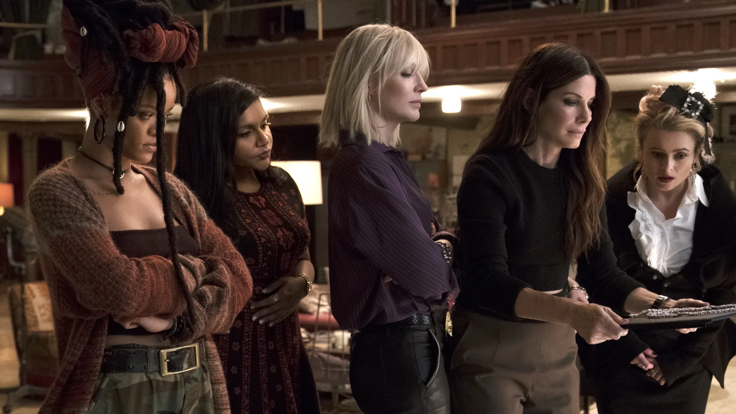 Ocean's 8 - Ocean's Eight (2018) 2018, Anne Hathaway, Brian J. Carter, Cate Blanchett, Daniella Rabbani, Gary Ross, George Clayton Johnson, Gerilim, Griffin Dunne, Komedi, Olivia Milch, Sandra Bullock, Suç