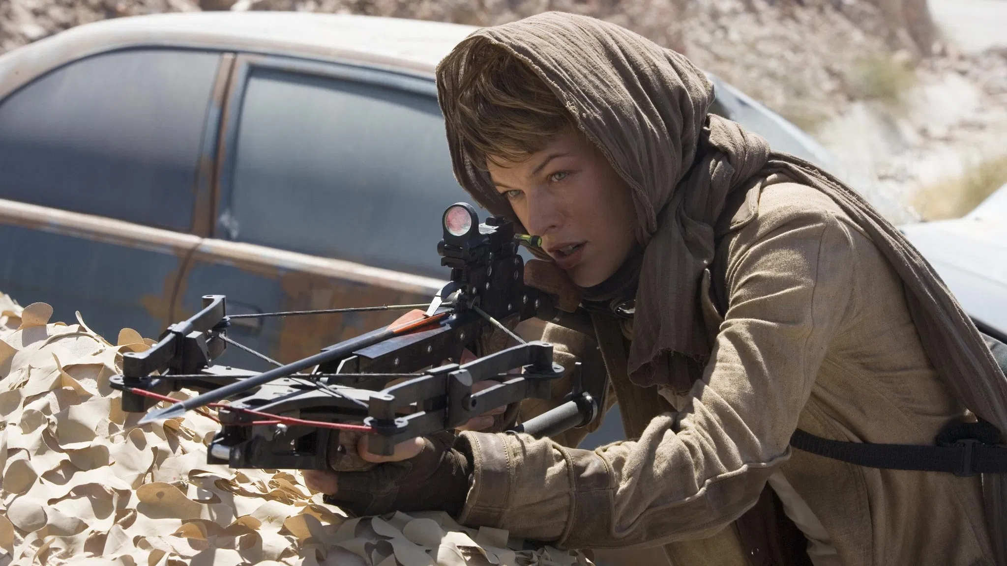 Ölümcül Deney 3: İnsanlığın Sonu - Resident Evil: Extinction (2007) 2007, Aksiyon, Ali Larter, Ashanti, Bilim Kurgu, Christopher Egan, Iain Glen, Korku, Milla Jovovich, Oded Fehr, Paul W.S. Anderson, Russell Mulcahy, Spencer Locke